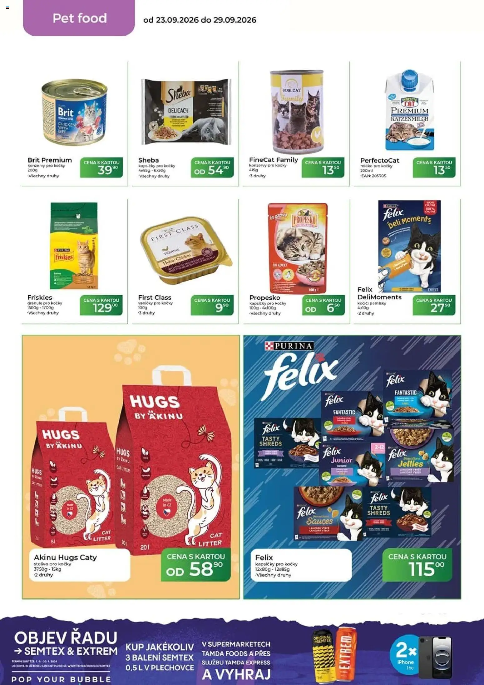 Tamda Foods leták od 23.09.2026 | Strana: 48 | Produkty: Propesko, Konzervy pro kočky, Iphone, Propesko granule