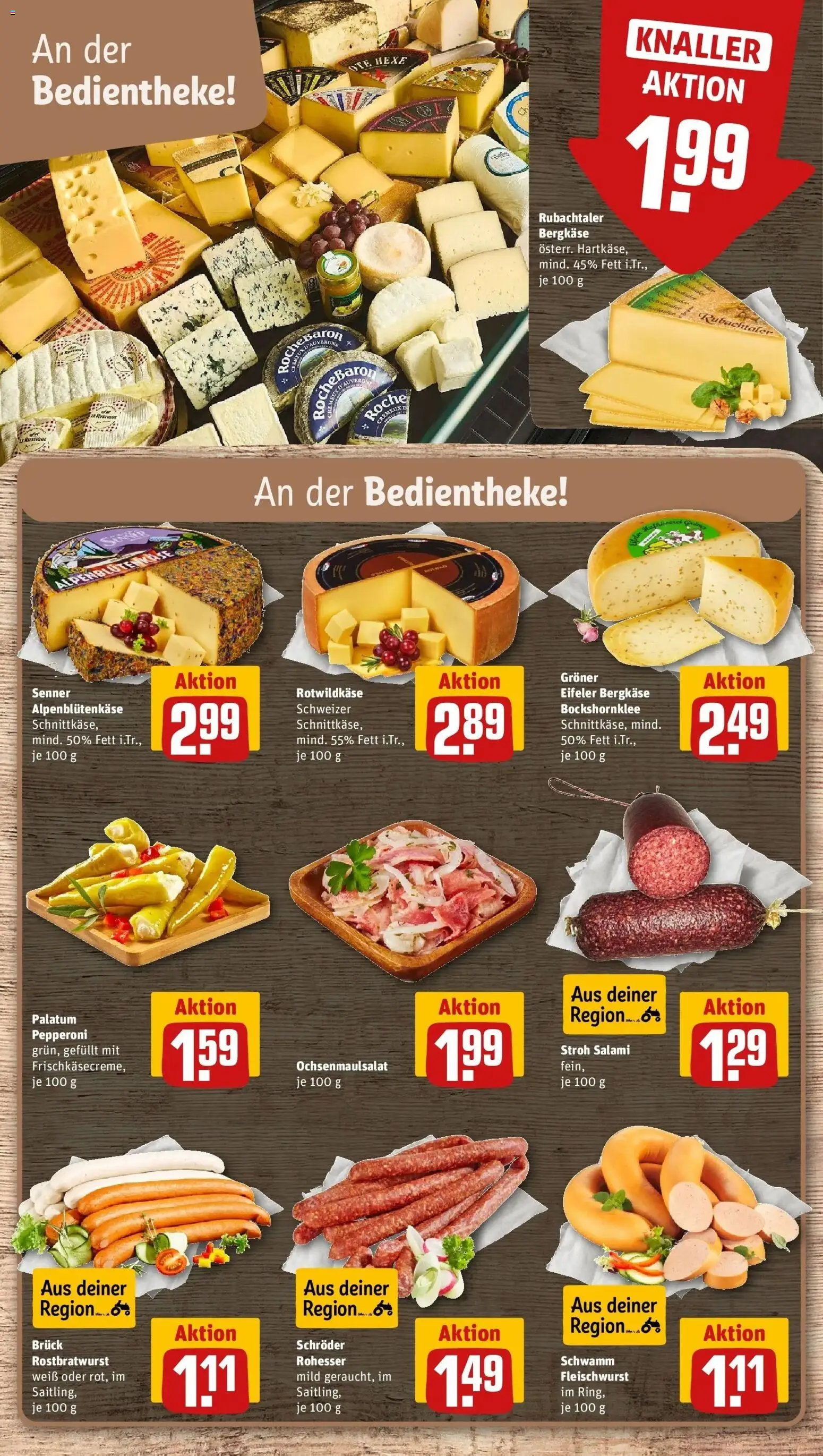 REWE Prospekt ab 28.09.2026 zum Blättern » Angebote | Seite: 19 | Produkte: Salami