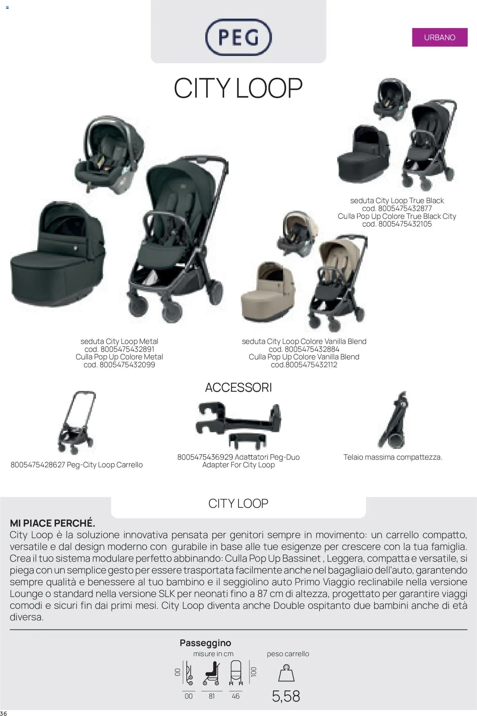 Volantino Prenatal del 16/09/2026 | Pagina: 36 | Prodotti: Carrello, Culla, Passeggino, Seggiolino