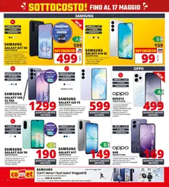 Anteprima del volantino Comet volantino valido a partire dal 08.05.2026 | Pagina: 2 | Prodotti: Smartphone samsung, Samsung Galaxy, Smartphone, Video
