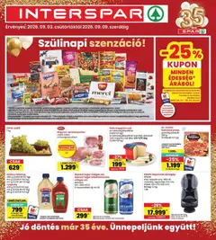 Interspar akciós újság - amely érvényes a következő dátumtól: 2026.09.03.