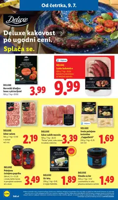 Lidl katalog akcije – veljaven od 09.07.2026 | Stran: 18 | Izdelki: Paprika, Zar, Losos, Testenine