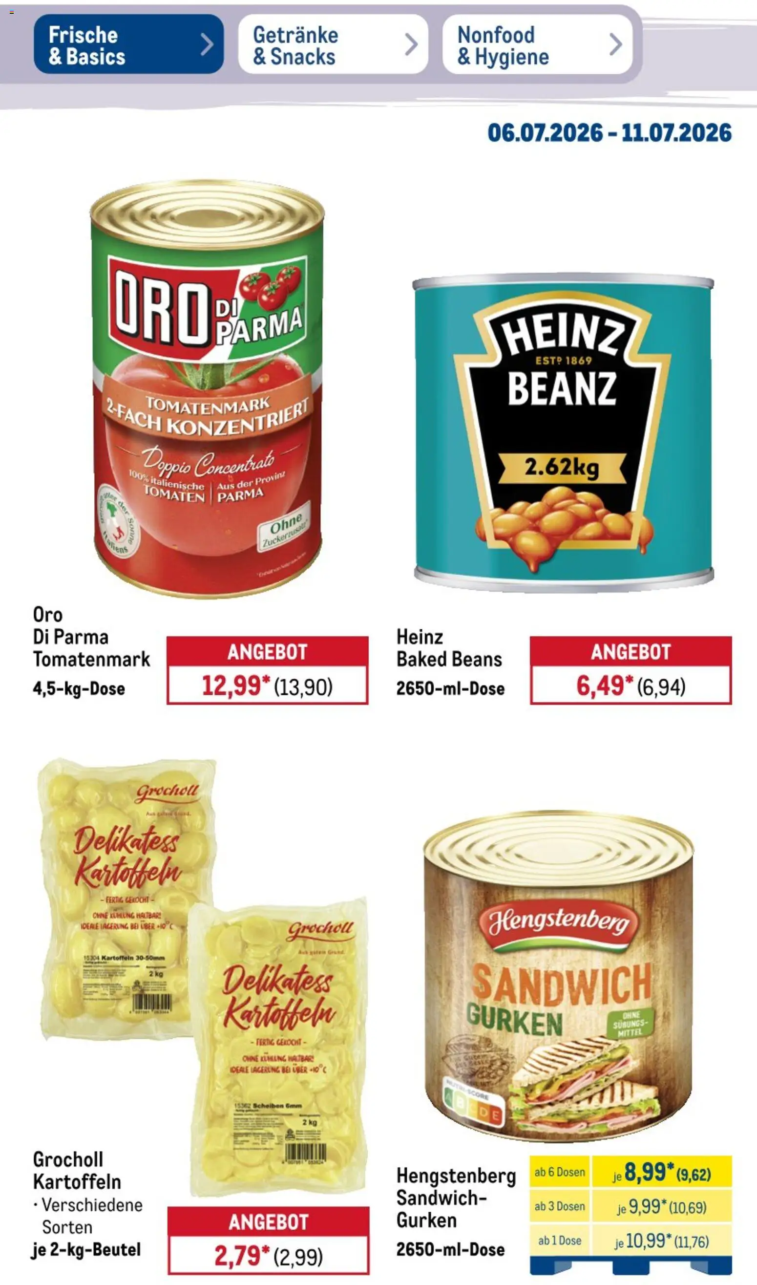 Metro Non Food & Hygiene – gültig ab 06.07.2026 | Seite: 48 | Produkte: Maggi, Knorr, Miracel whip, Ketchup