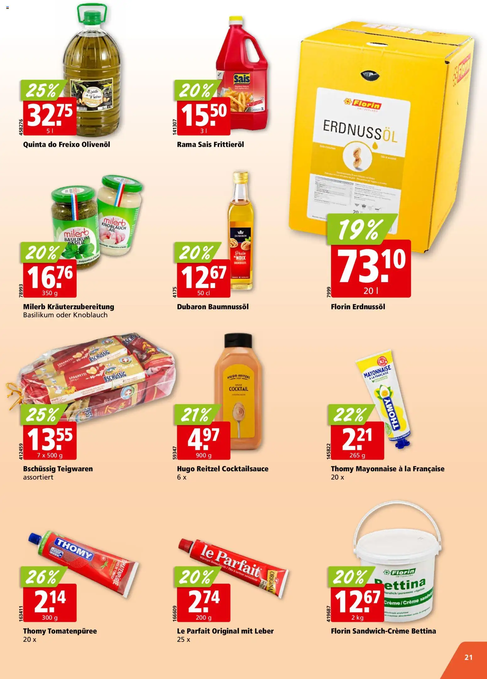 Aligro aktionen – gültig ab 27.07.2026 | Seite: 21 | Produkte: Tomatenpüree, Teigwaren, Knoblauch, Creme
