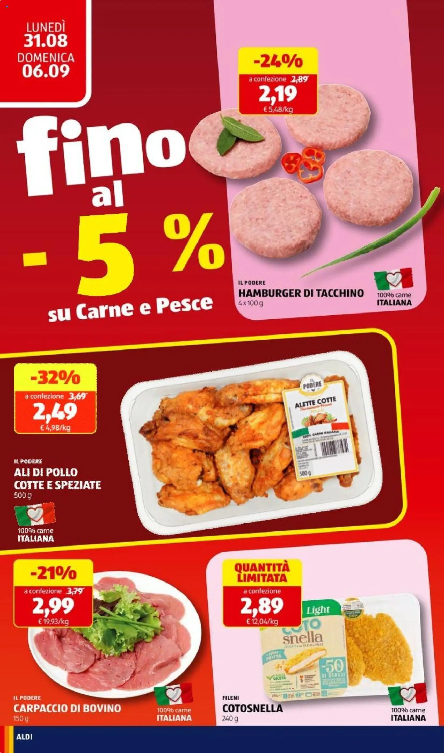 Volantino Aldi del 31/08/2026 | Pagina: 12
