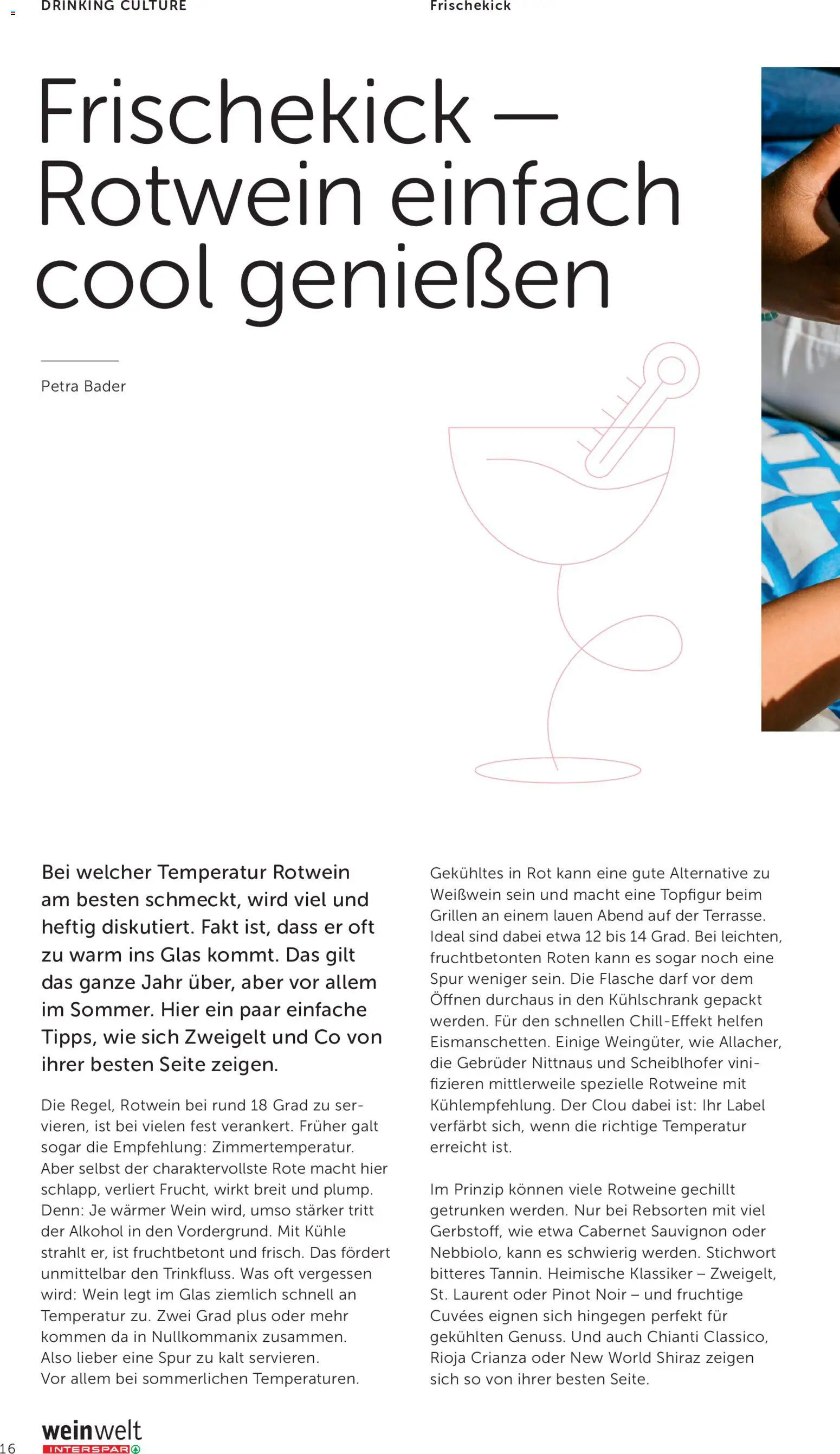 Interspar Wein Welt - Drinking Culture gültig ab 06.08.2026 | Seite: 16 | Produkte: Kühlschrank, Häränliha, Wein