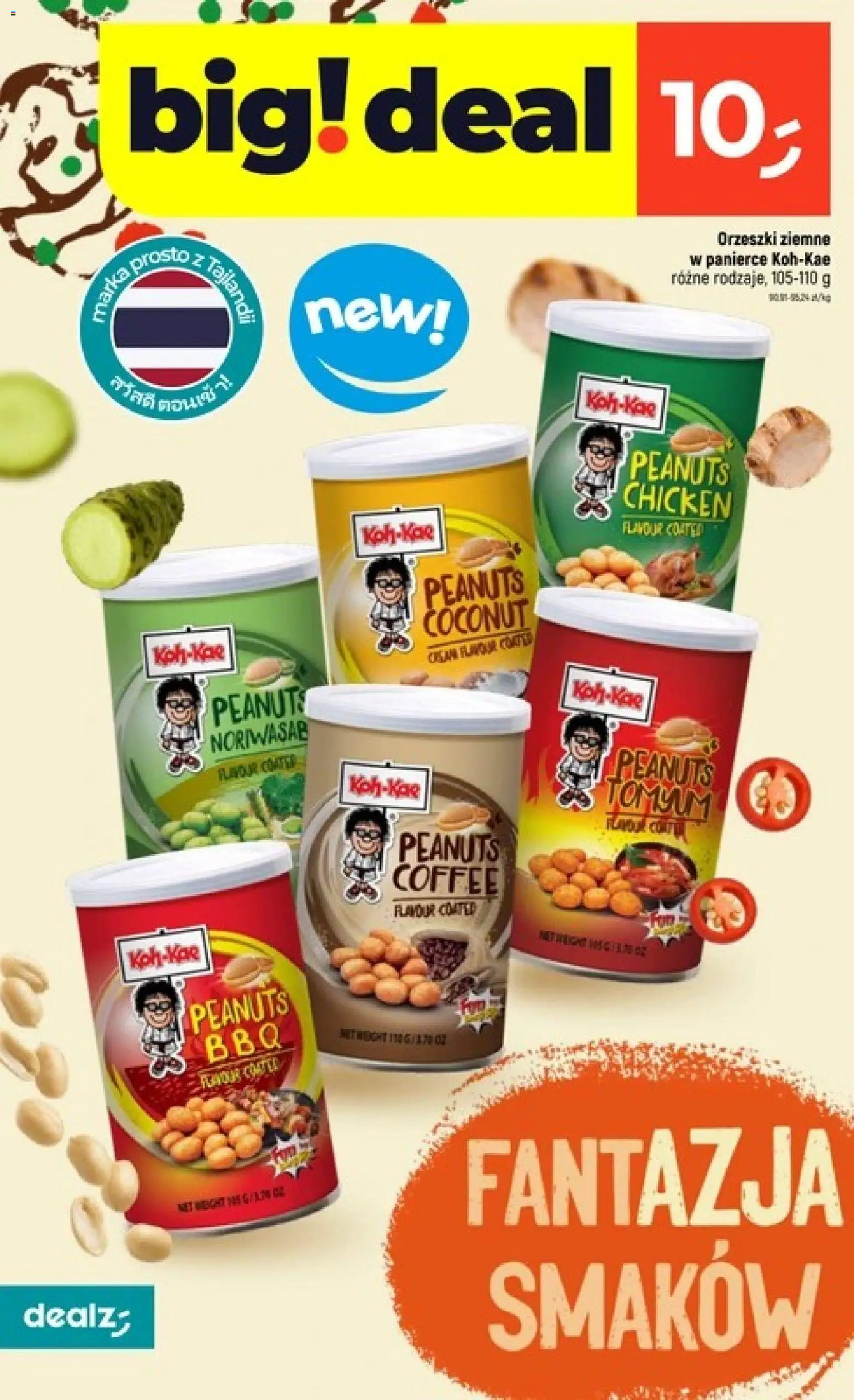 Dealz gazetka od 30.07.2026 | Strona: 12 | Produkty: Orzeszki ziemne