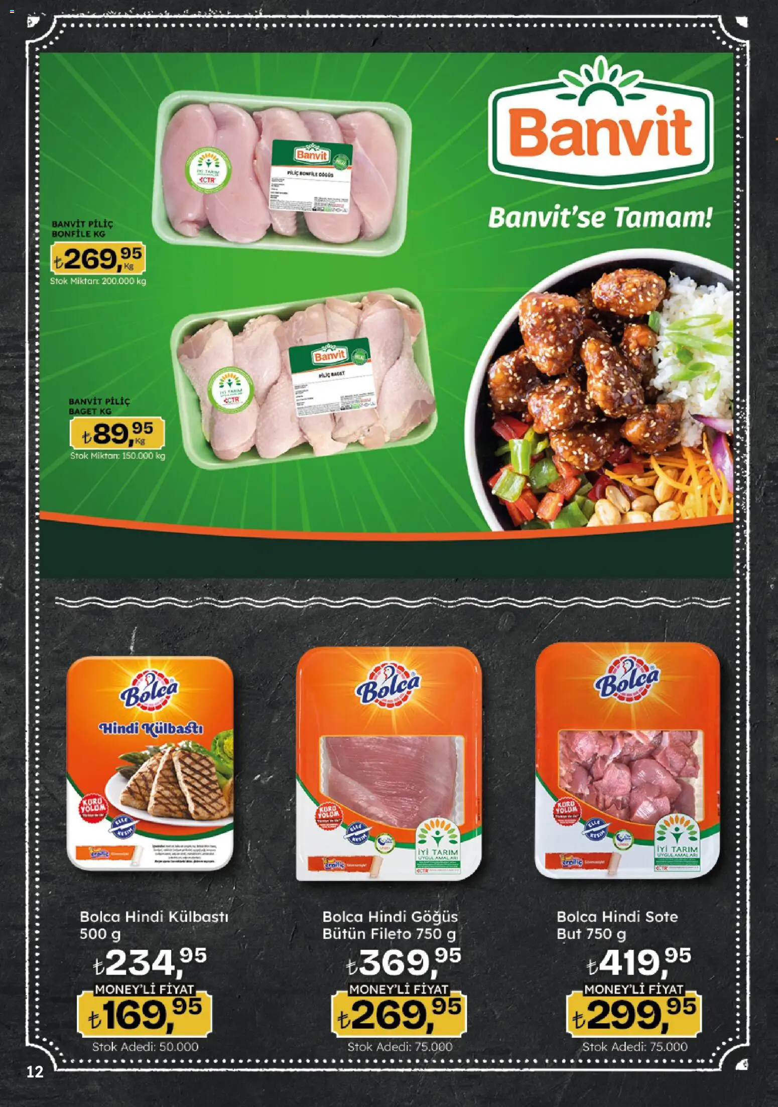 Migros Katalog - 5M Migroskop Dijital - 10 Eylül 2026 tarihinden itibaren geçerlidir | Sayfa: 12 | Ürünler: Piliç, Piliç bonfile, Hindi göğüs, Bonfile