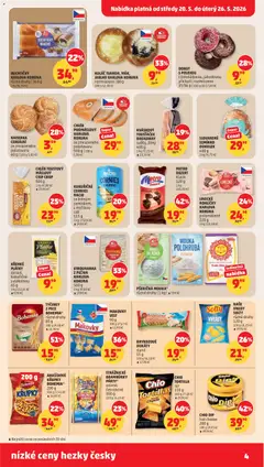 Náhled letáku Penny Market leták od 20.05.2026 | Strana: 4 | Produkty: Chléb, Krekry, Křupky, Strouhanka
