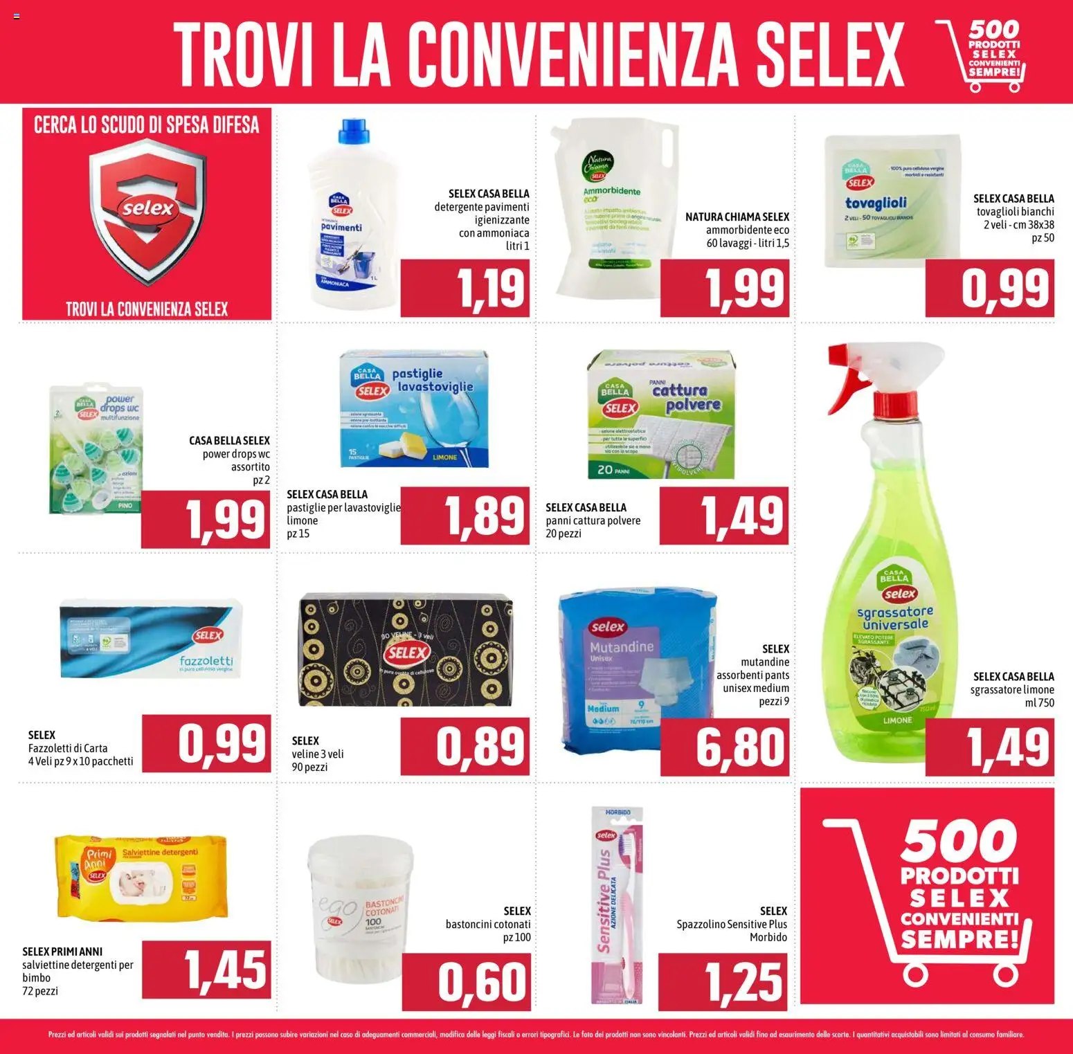 Volantino Emisfero del 27/08/2026 | Pagina: 25 | Prodotti: Fazzoletti di carta, Ammorbidente, Veline, Lavastoviglie