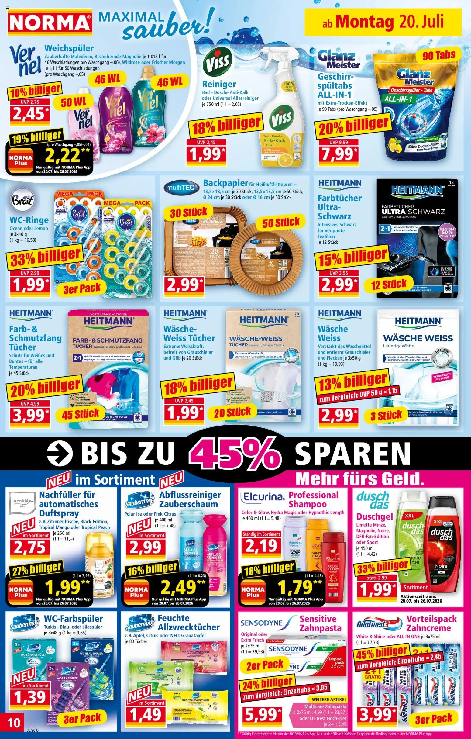 Norma Prospekt – gültig ab 20.07.2026 | Seite: 10