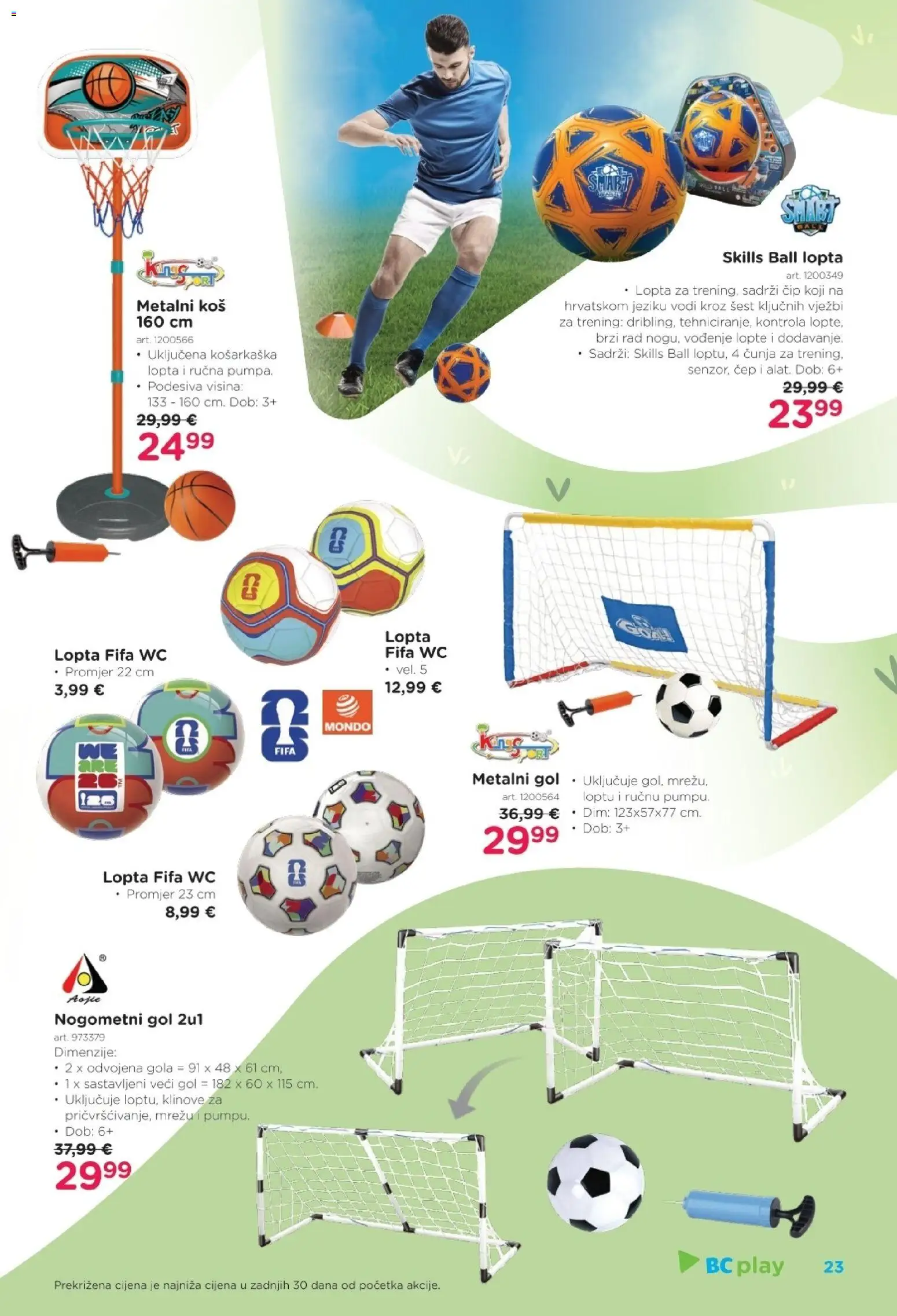 Baby Center katalog | vrijedi od 19.03.2026 | Stranica: 23 | Proizvodi: Lopta