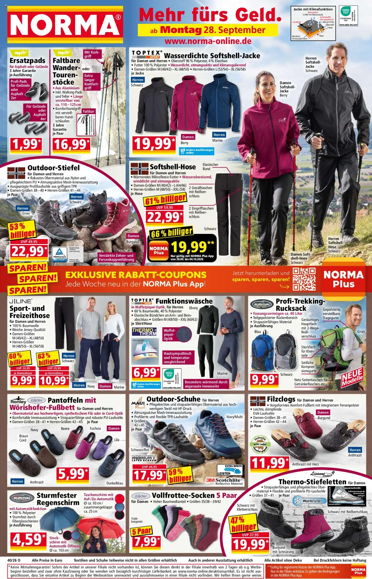 Norma Prospekt – gültig ab 28.09.2026 | Seite: 1