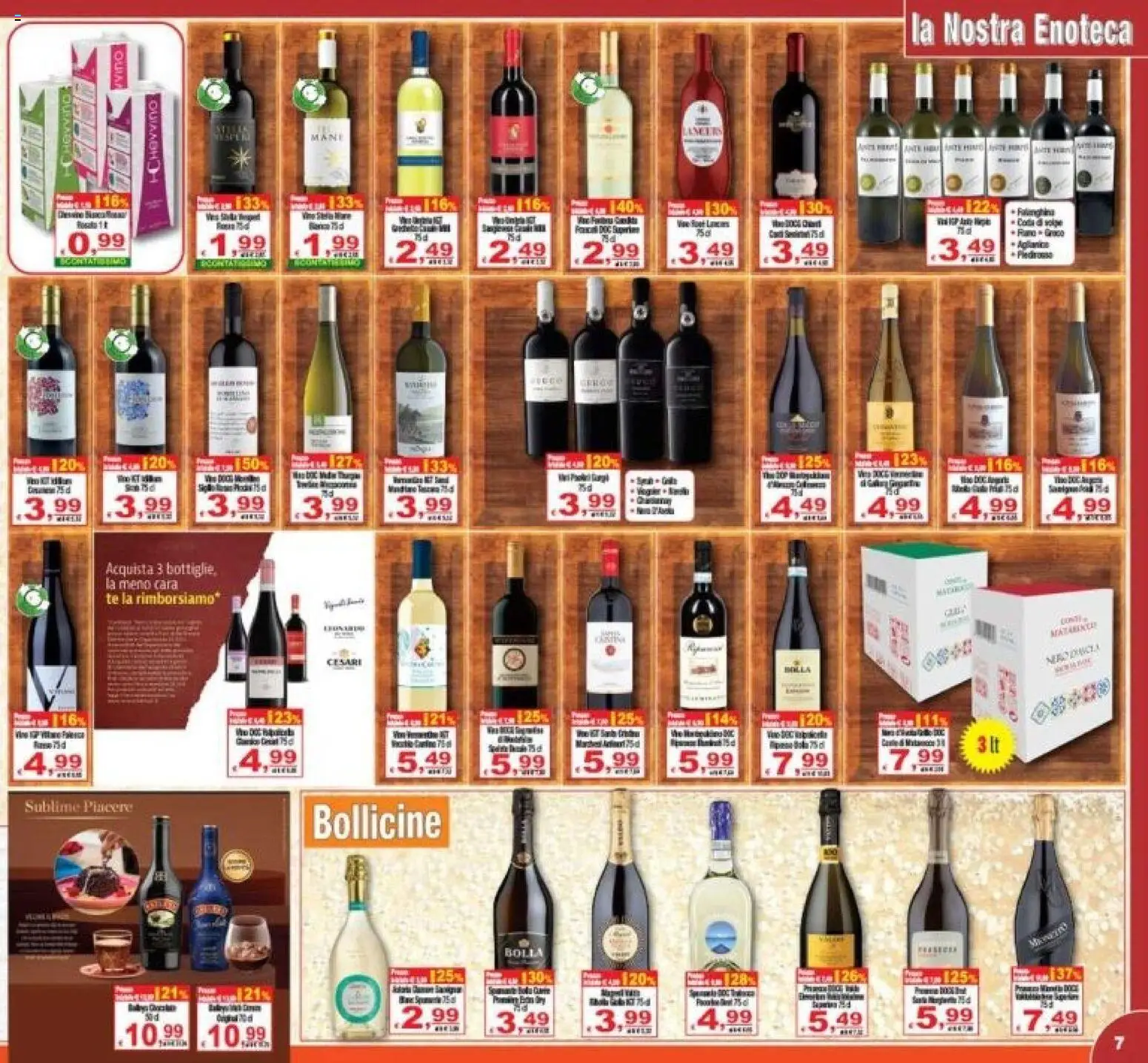 Volantino CTS del 14/10/2026 | Pagina: 7 | Prodotti: Tè, Enoteca