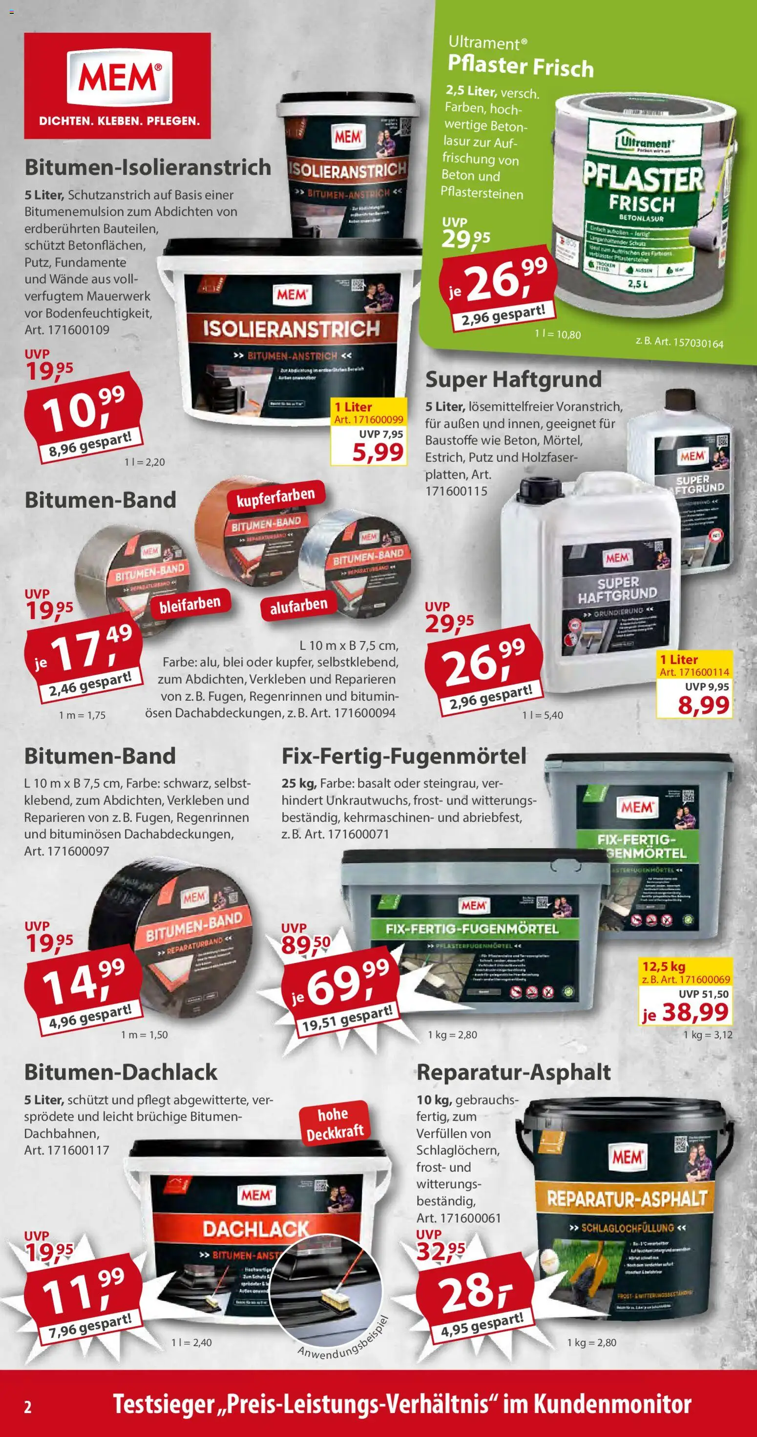 Sonderpreis Baumarkt Prospekt 	 – gültig ab 23.05.2026 | Seite: 2 | Produkte: Tür