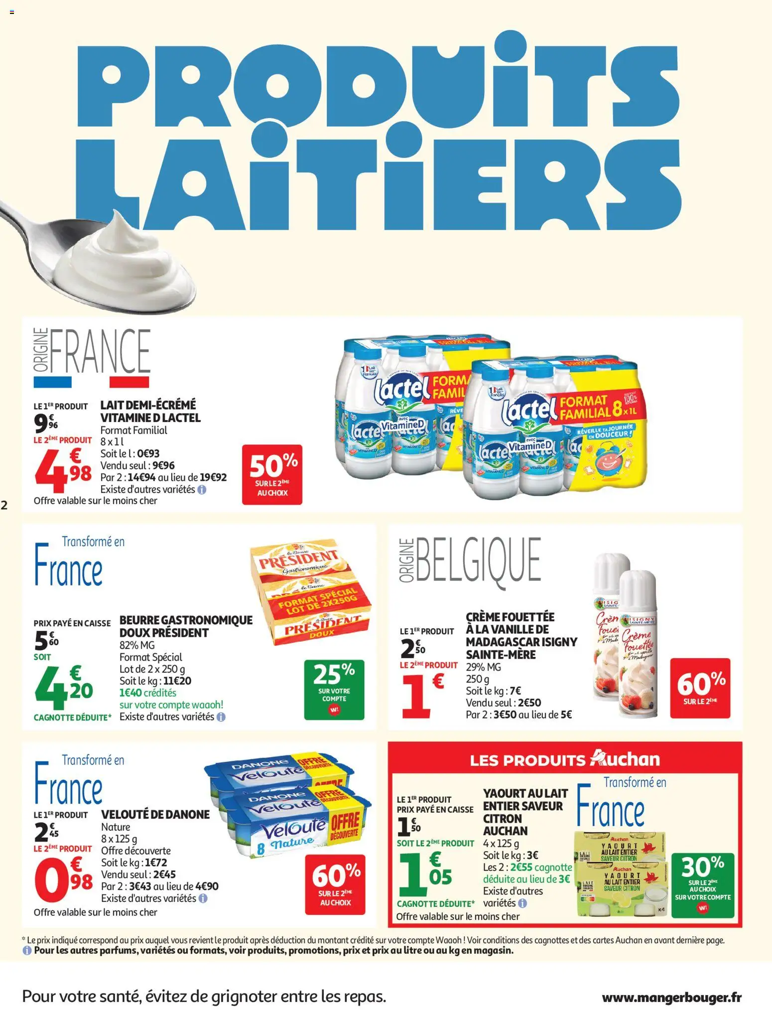 {H1} | Pagina: 2 | Producten: La, Vitamine D, Crème