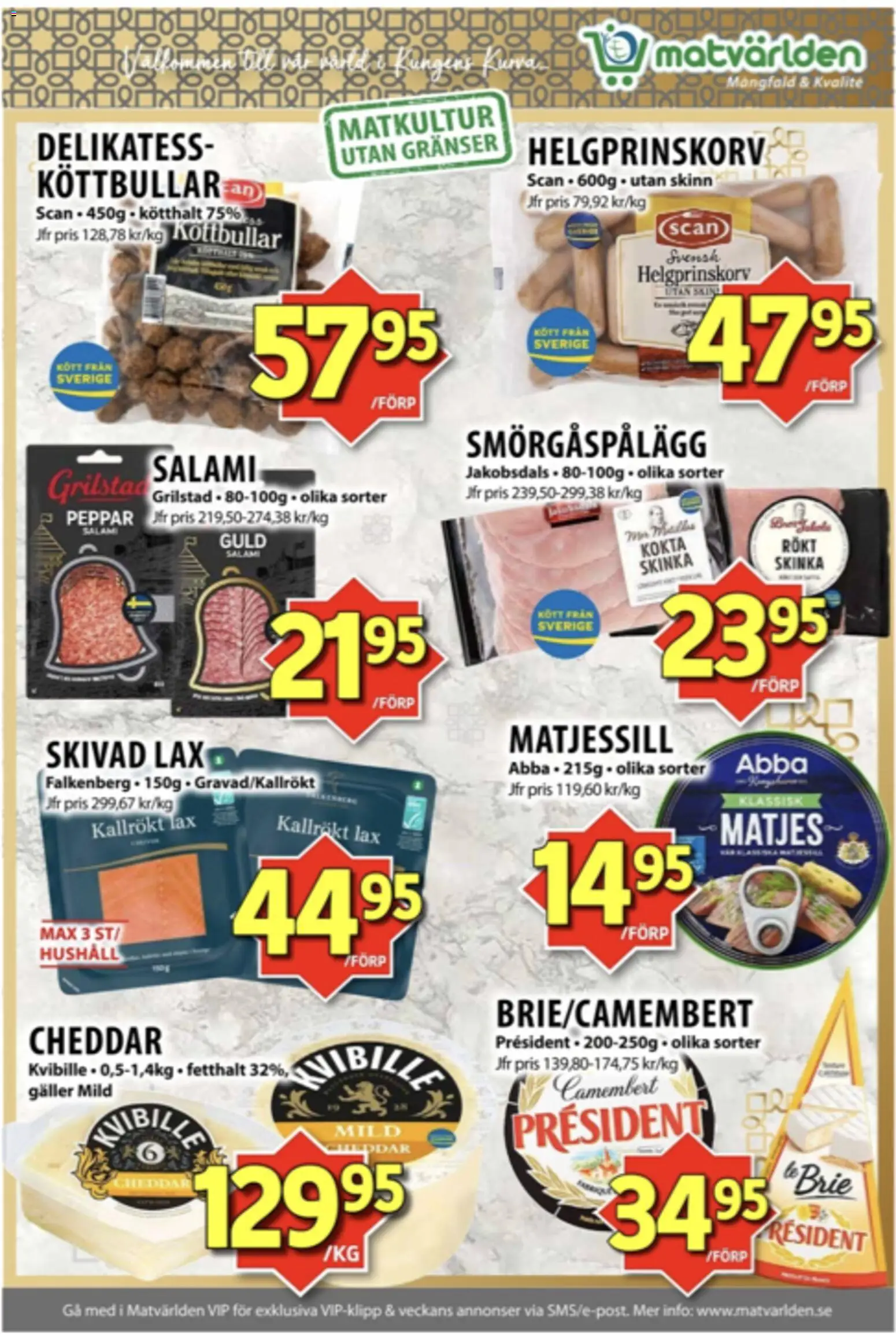 Matvärlden reklamblad aktuell från 15.06.2026 | Sida: 4