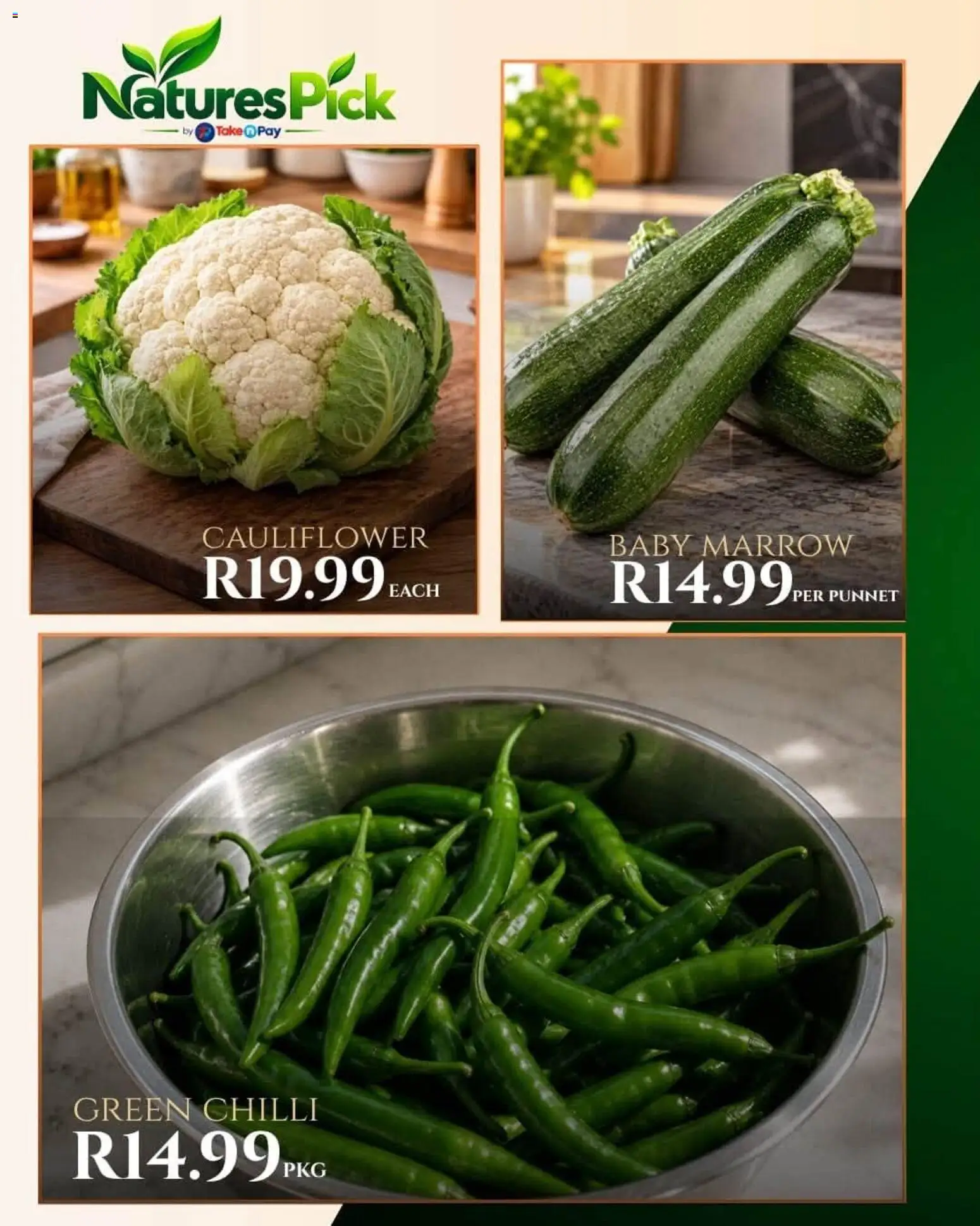 New Take n Pay catalogue – valid from 09/10/2026 | Page: 17 | Products: Cauliflower, Chilli