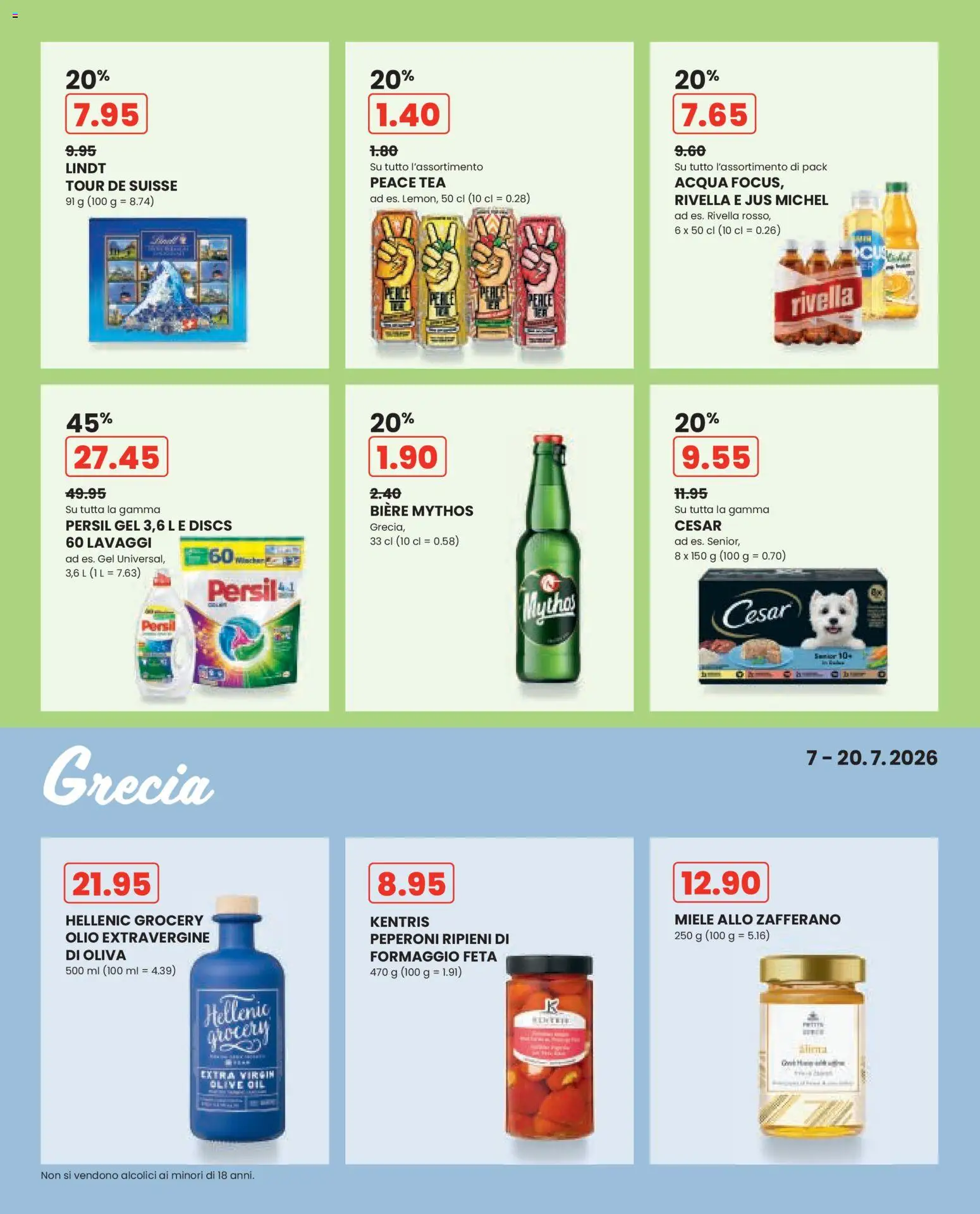 Manor aktionen IT – gültig ab 07.07.2026 | Seite: 7 | Produkte: Feta, Miele