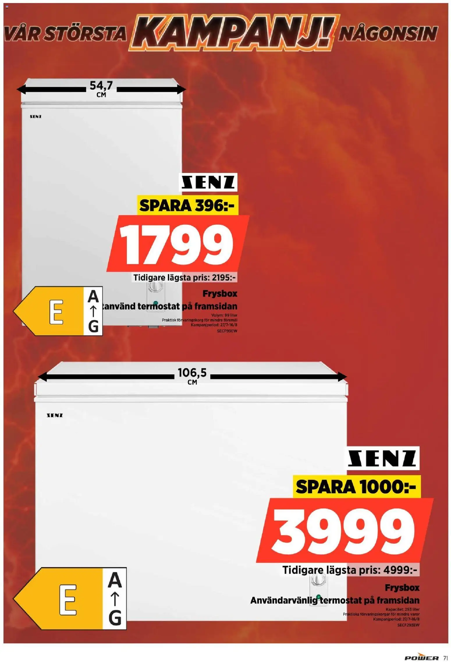 Power reklamblad aktuell från 03/08/2026 | Sida: 71
