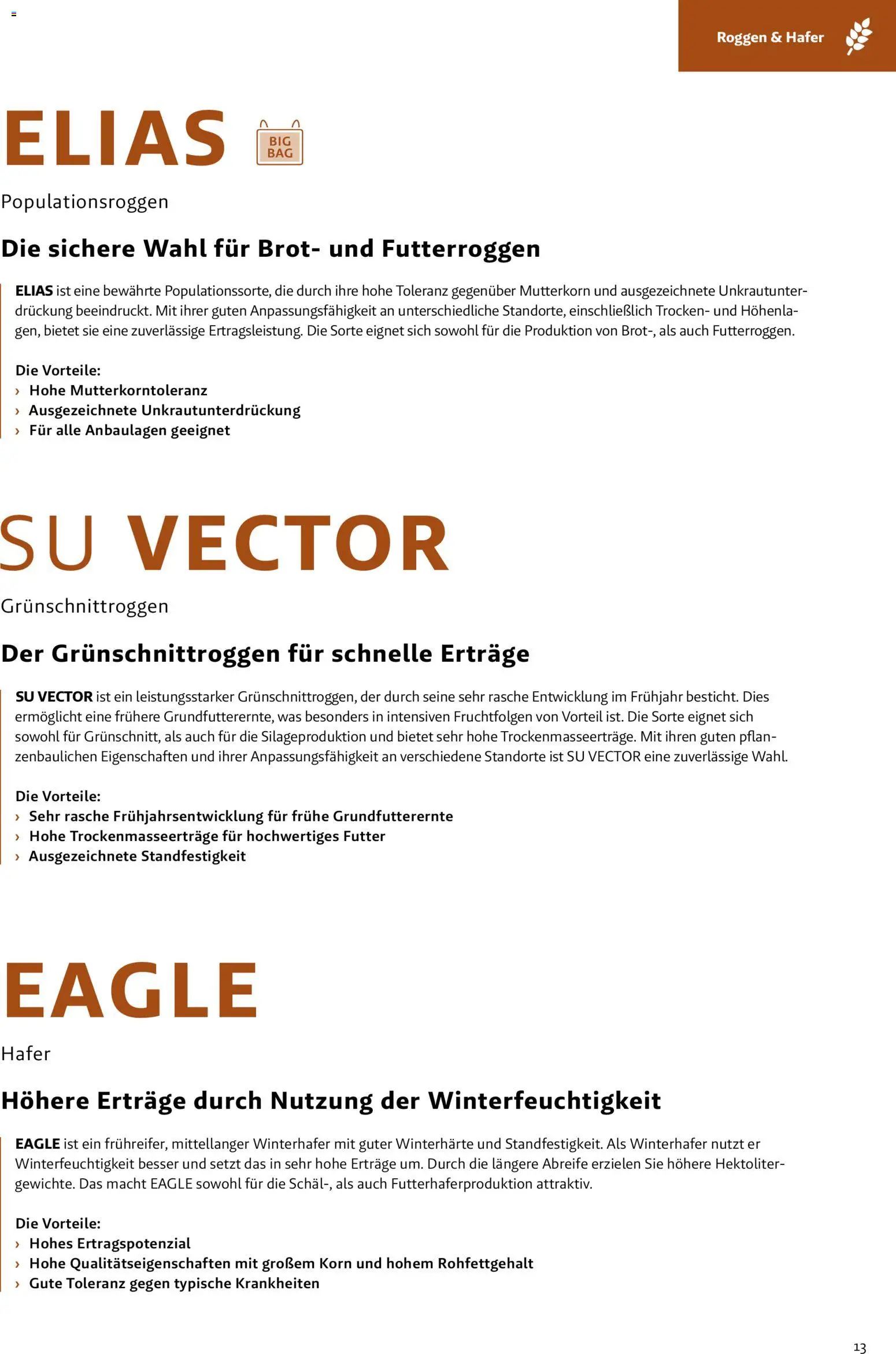 Lagerhaus Fachblatt Saatgut Herbst gültig ab 22.07.2026 | Seite: 13 | Produkte: Brot