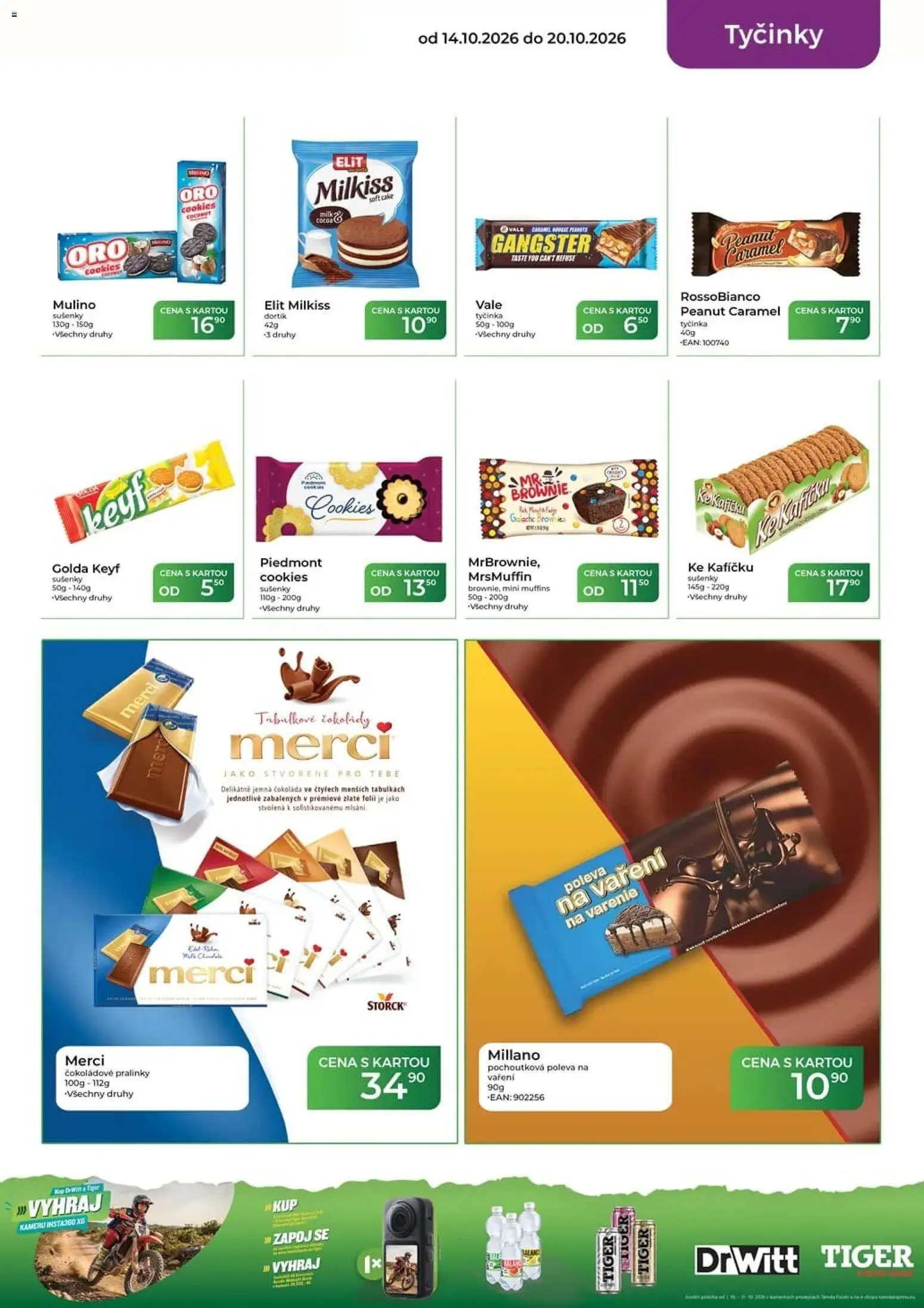 Tamda Foods leták od 14.10.2026 | Strana: 29 | Produkty: Čokoláda, Cookies, Tyčinky, Drwitt