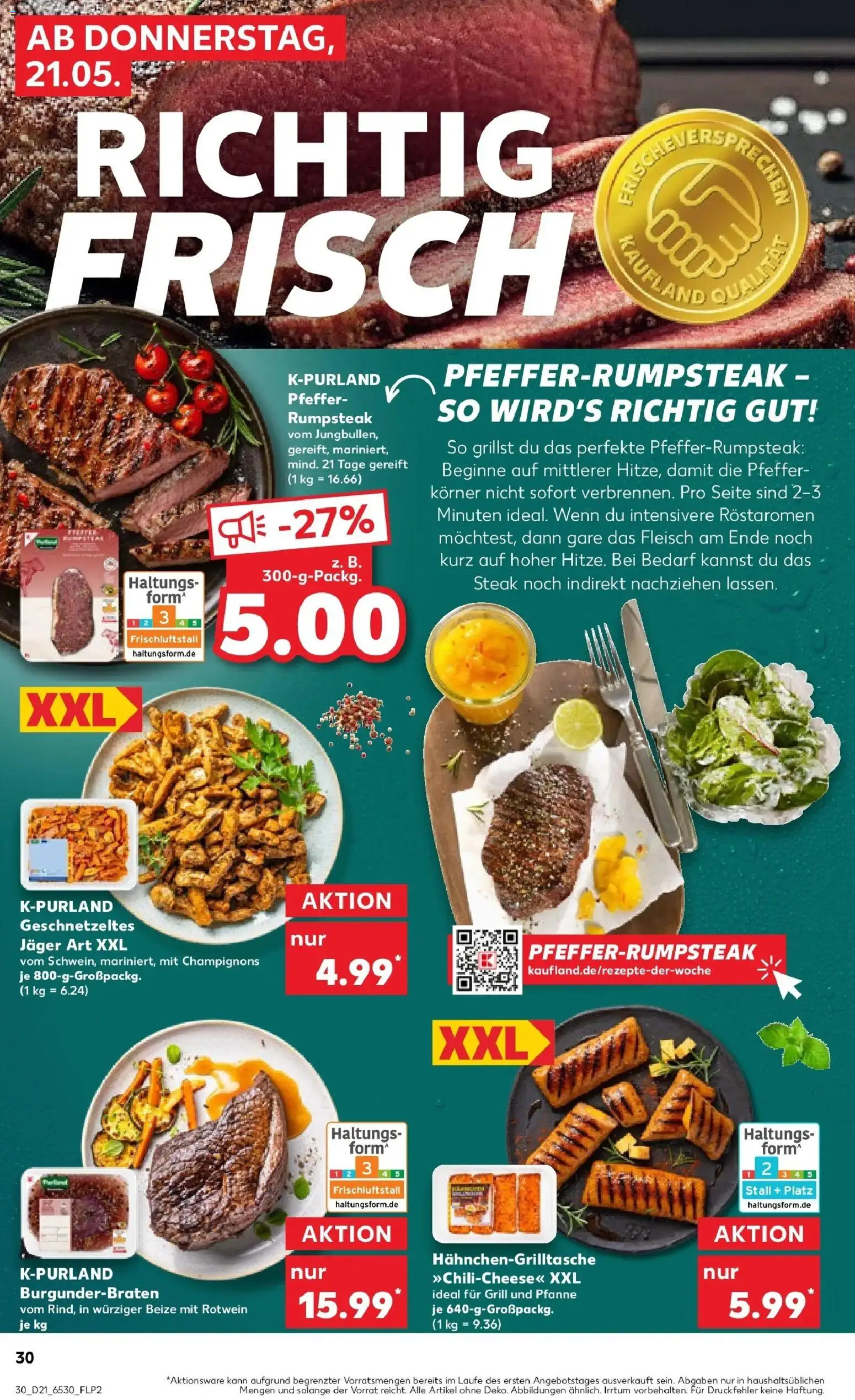 Kaufland Prospekt Cottbus – gültig ab 18.05.2026 | Seite: 35 | Produkte: Rotwein, Champignons, Steak, Fleisch