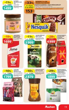 Auchan akciós újság - amely érvényes a következő dátumtól: 18.06.2026 | Oldal: 19