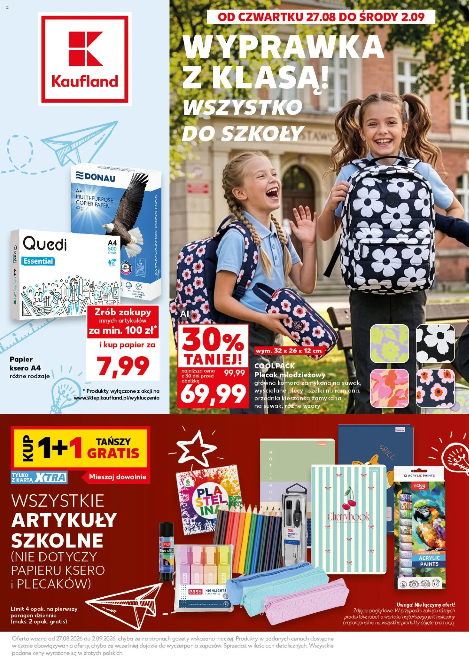 Kaufland Polsko leták od 27.08.2026 | Strana: 1