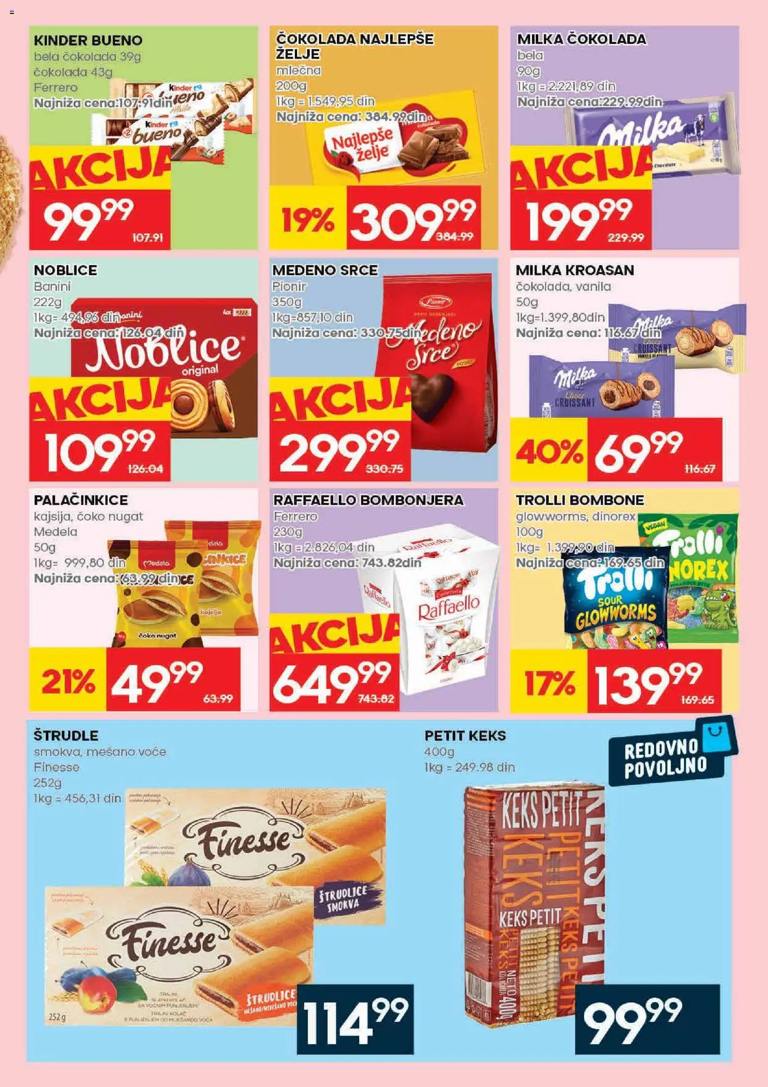 Mercator katalog - važi od 16.07.2026 | Strana: 23 | Proizvode: Milka, Keks, Bombonjera, Čokolada