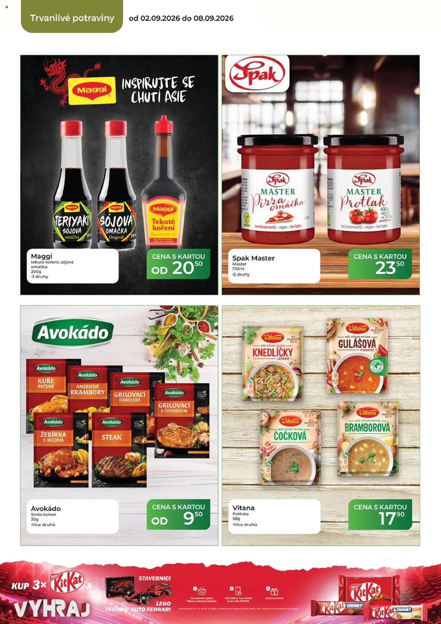 Tamda Foods leták od 02.09.2026 | Strana: 40 | Produkty: Americké brambory, Protlak, Steak, Sójová omáčka