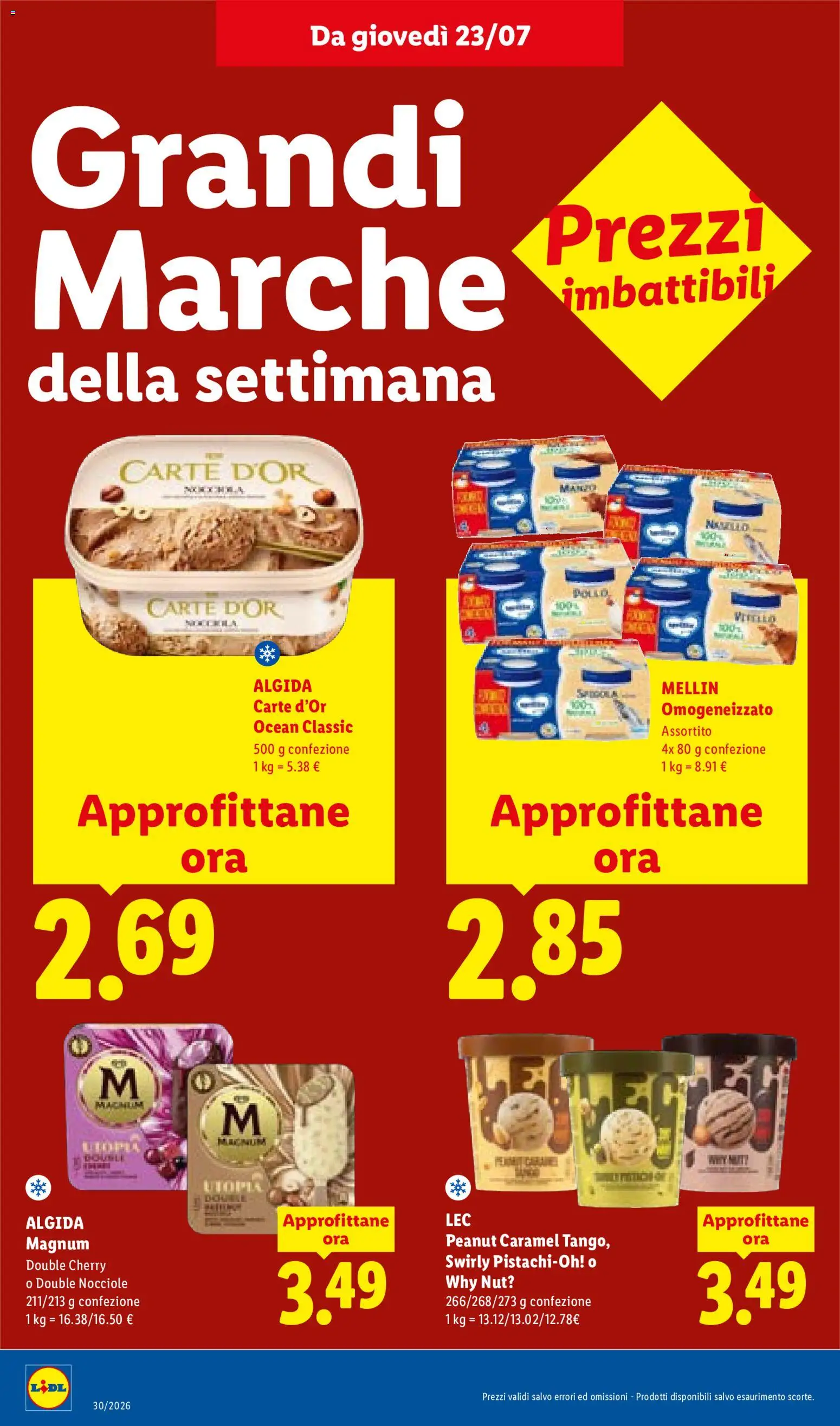 Volantino Lidl del 23/07/2026 | Pagina: 22 | Prodotti: Nocciole