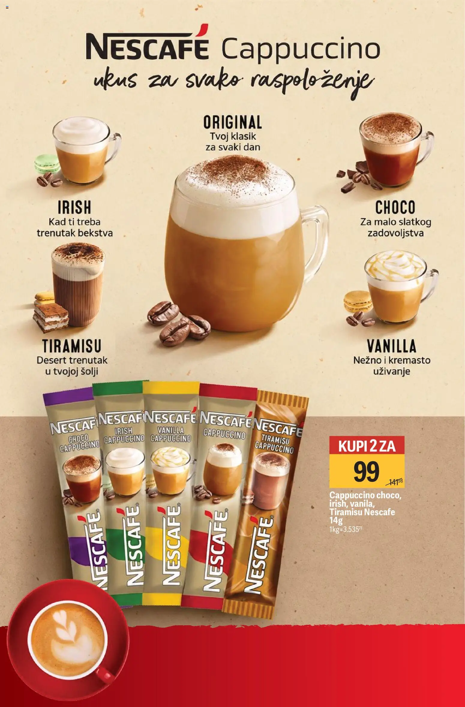 Mega Maxi katalog - važi od 24.09.2026 | Strana: 10 | Proizvode: Desert, Tiramisu, Nescafé
