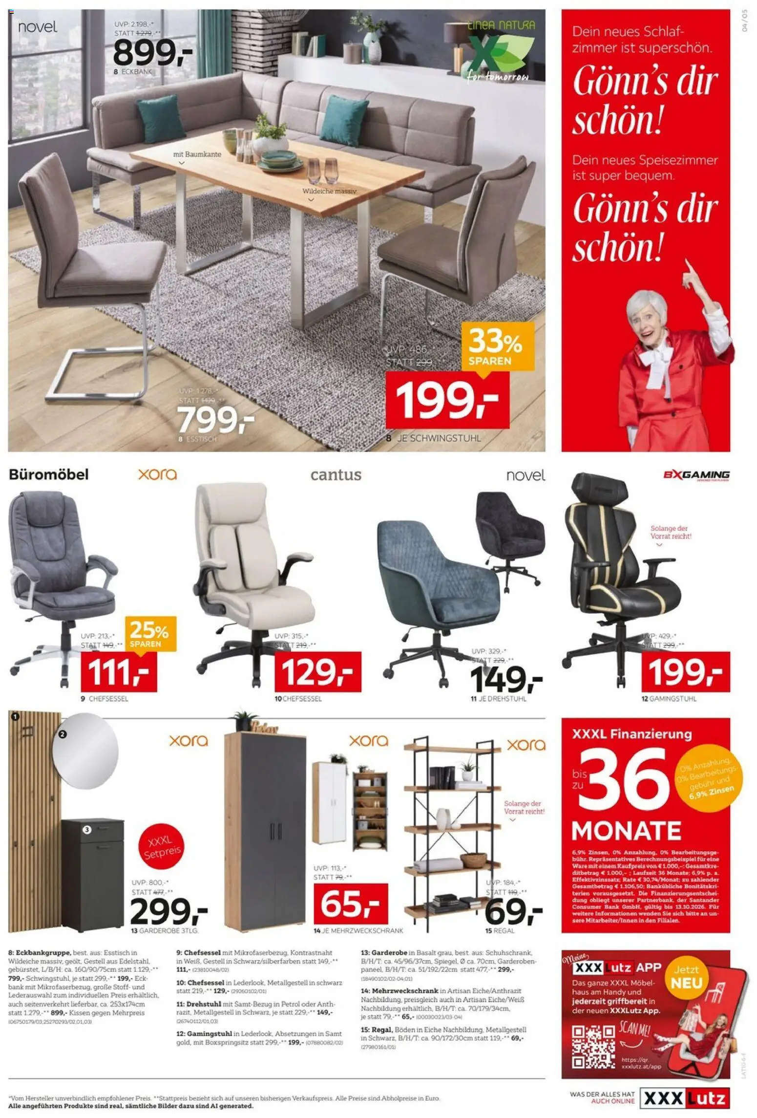 XXXLutz 33% Sofas aufviele gültig ab 06.10.2026 | Seite: 4 | Produkte: Kissen, Regal