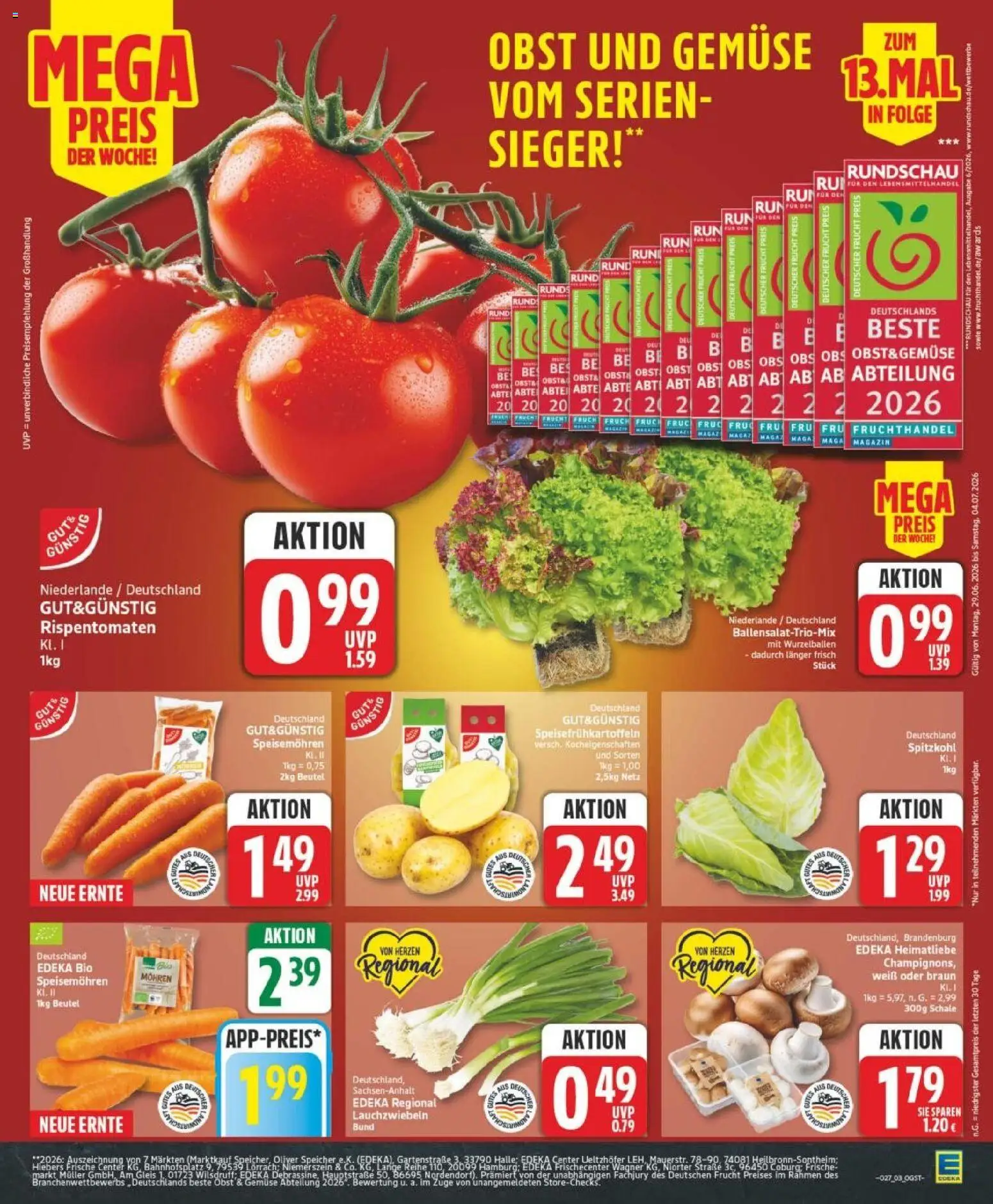 Edeka Prospekt – gültig ab 29.06.2026 | Seite: 3