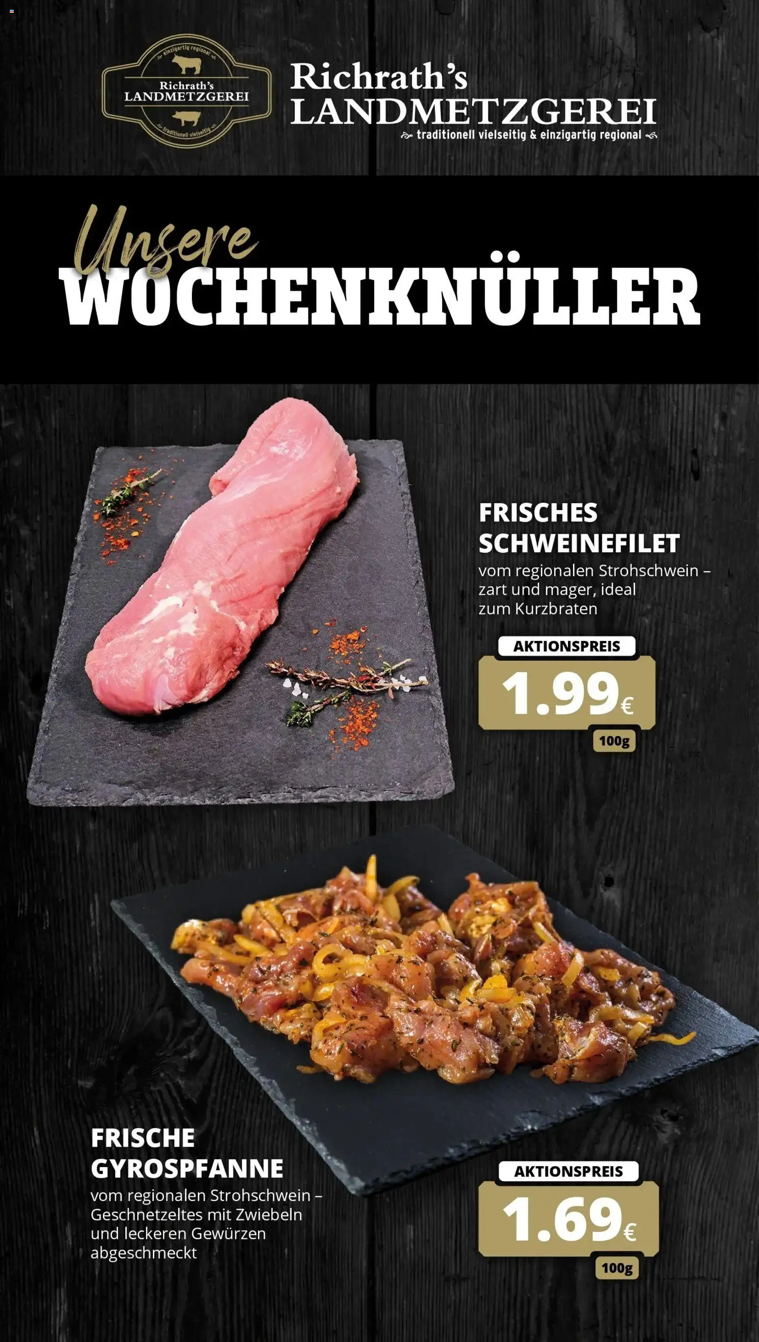 REWE Prospekt ab 14.09.2026 zum Blättern » Angebote | Seite: 13 | Produkte: Schweinefilet, Zwiebeln
