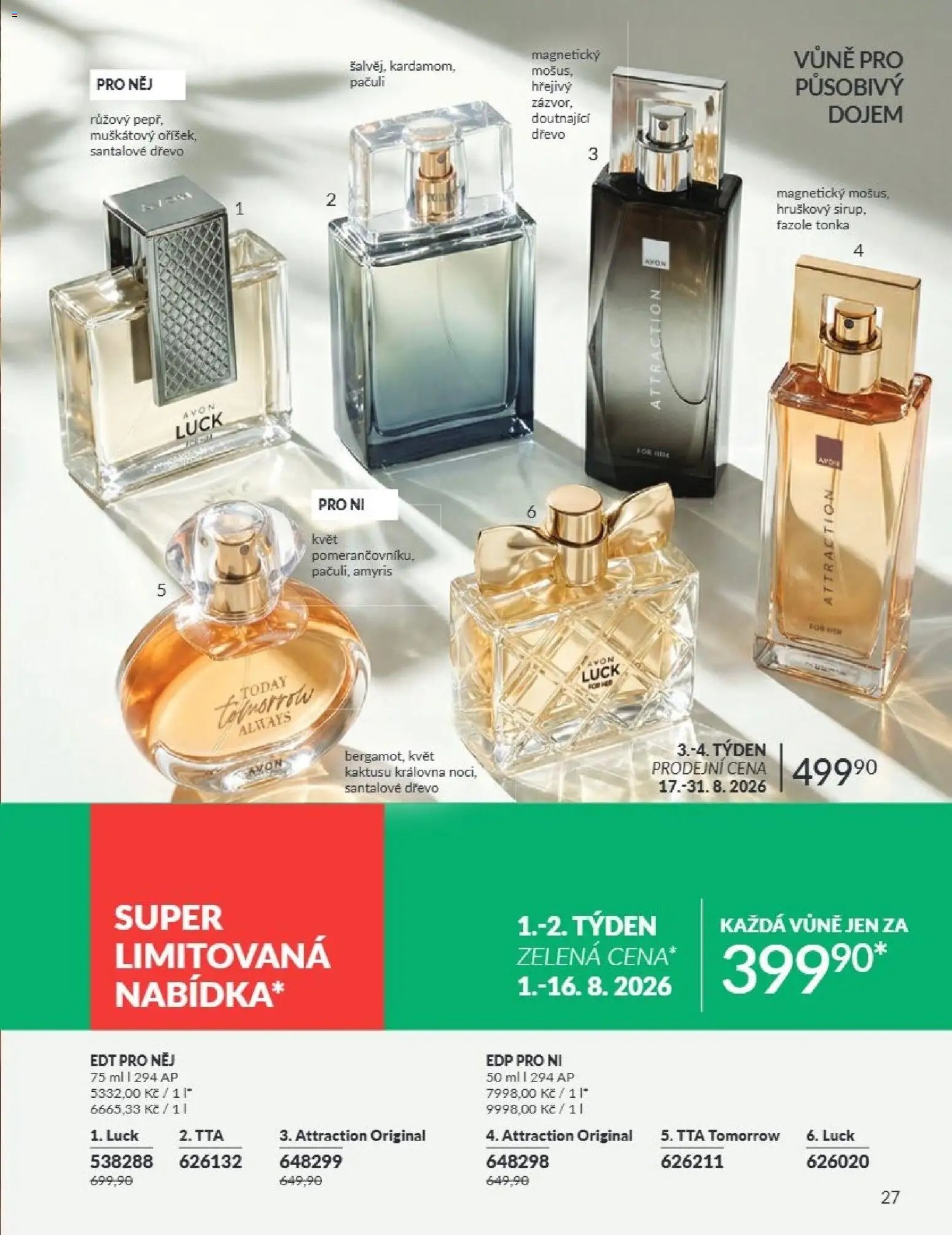 Avon Katalog 08/2026 od 01.08.2026 | Strana: 27 | Produkty: Fazole