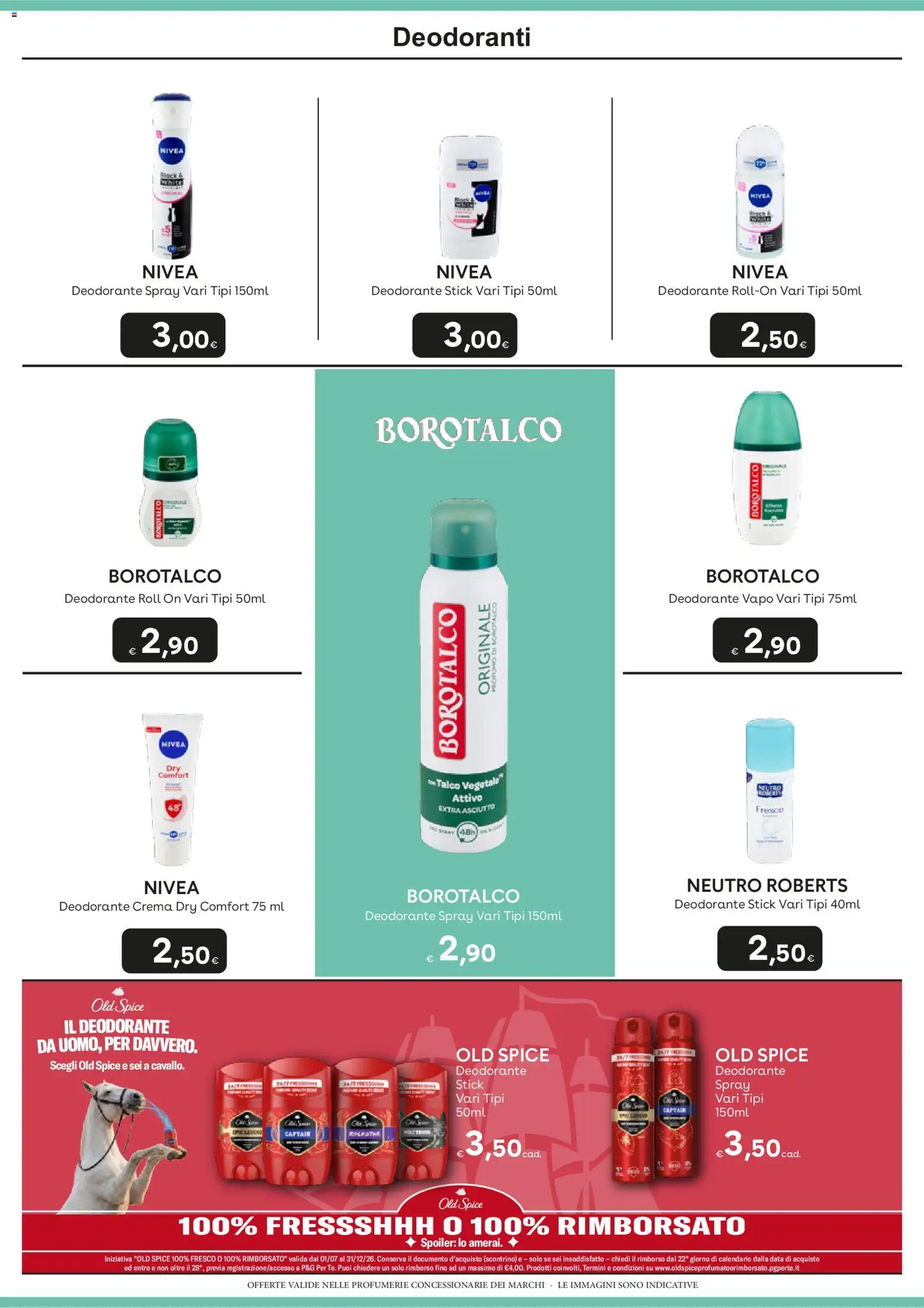 Volantino Idea bellezza del 04/09/2026 | Pagina: 15 | Prodotti: Crema, Deodorante, Talco, Data