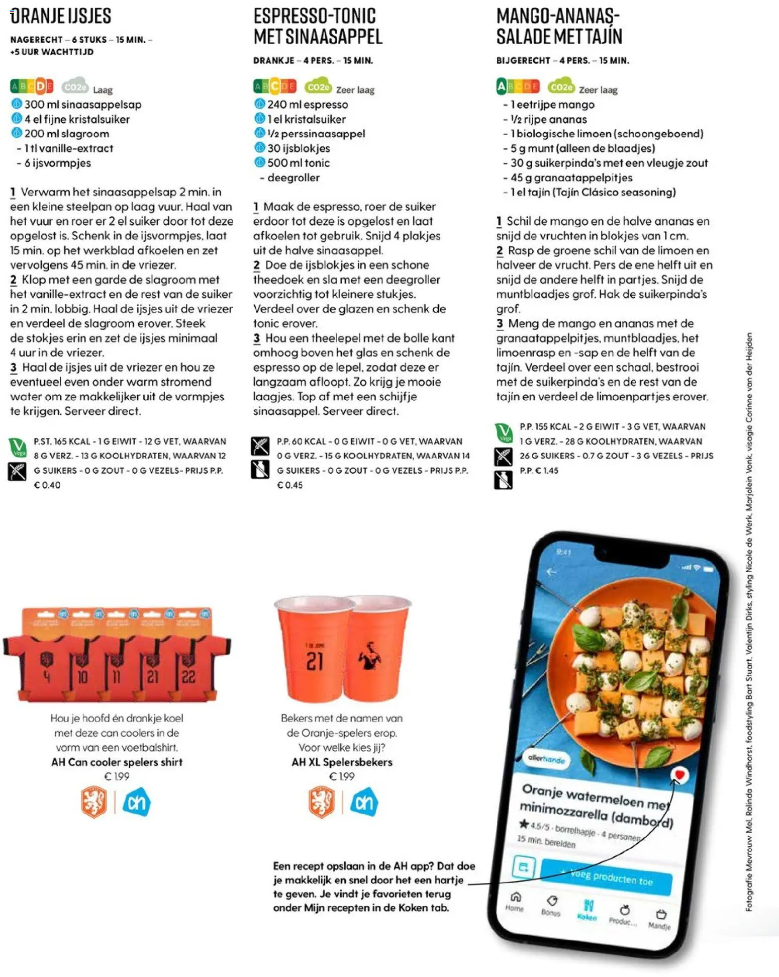 {H1} | Pagina: 30 | Producten: Sap, Ananas, Kristalsuiker, Vriezer