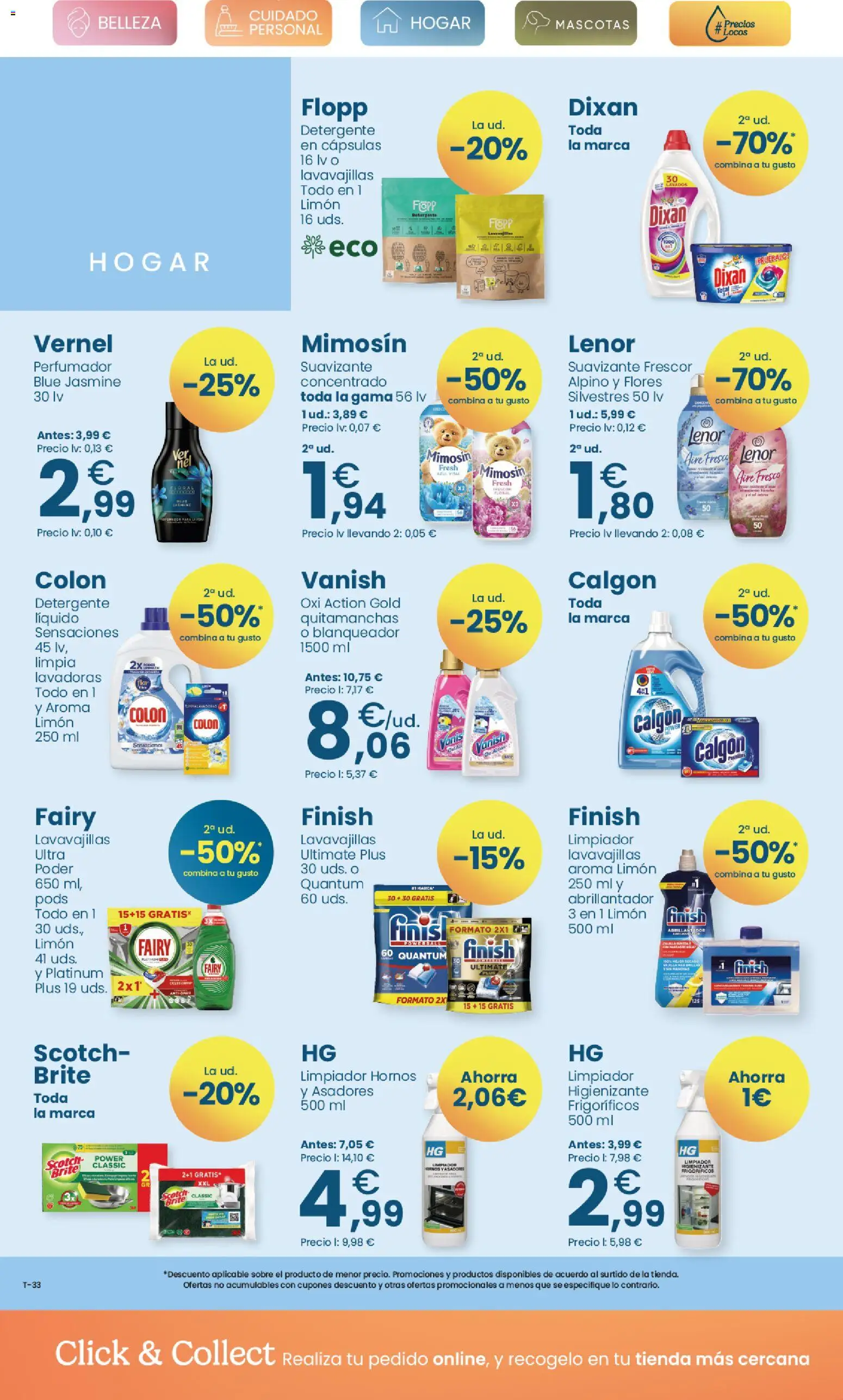 Clarel folleto │ válido desde el 17.06.2026 | Página: 8 | Productos: Quitamanchas, Detergente, Suavizante, Lavavajillas