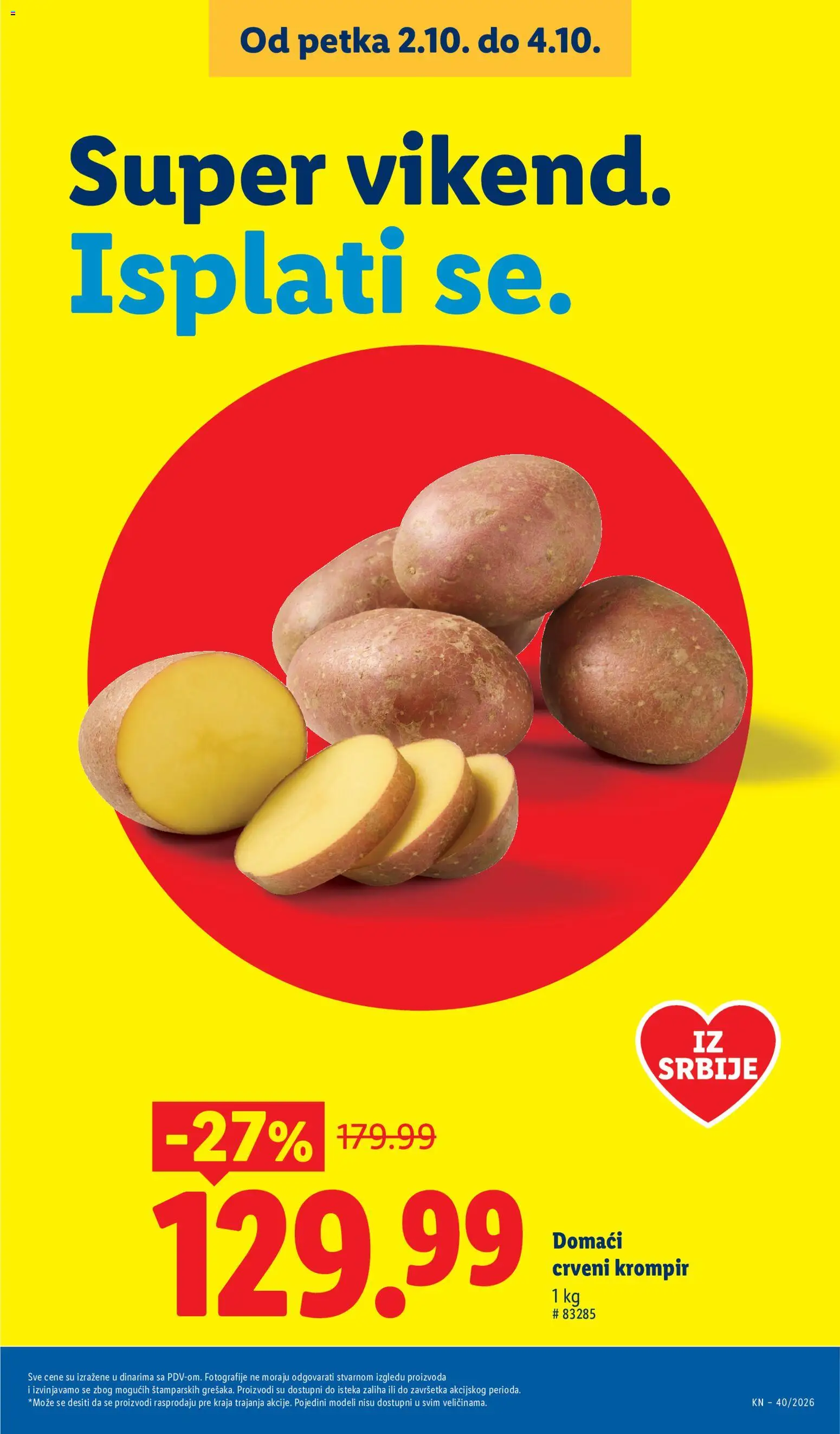 Lidl katalog - važi od 01.10.2026 | Strana: 19