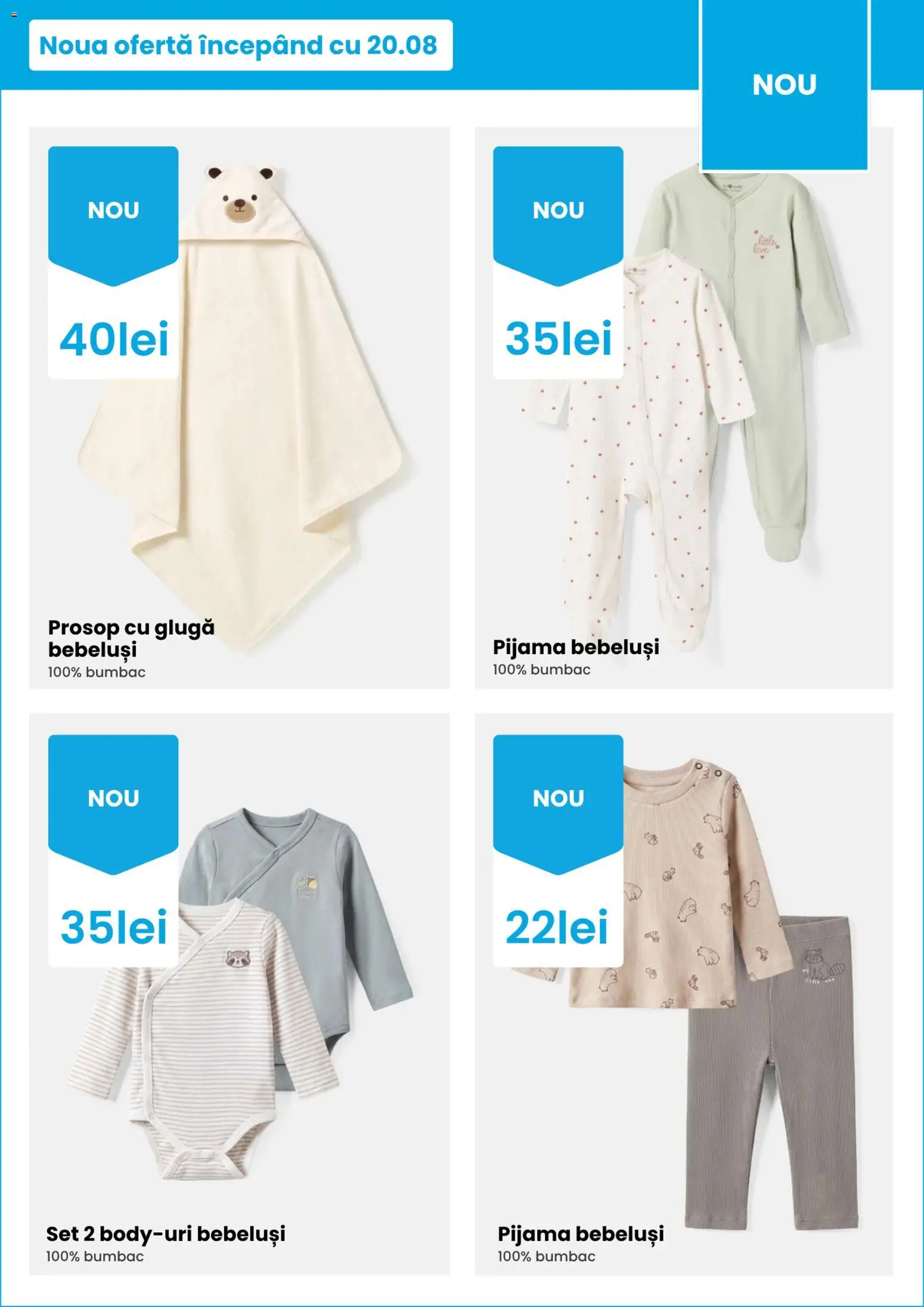 Noul catalog Pepco – valabil de la 27.08.2026 | Pagină: 4 | Produse: Pijamă