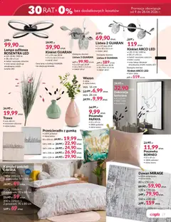 Pogląd oferty "Salony Agata gazetka" - ważna od 09.06.2026 | Strona: 7 | Produkty: Dywan, Wazon, Lampa