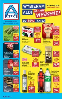 Pogląd oferty "Aldi gazetka - Oferta weekendowa" - ważna od 25.06.2026