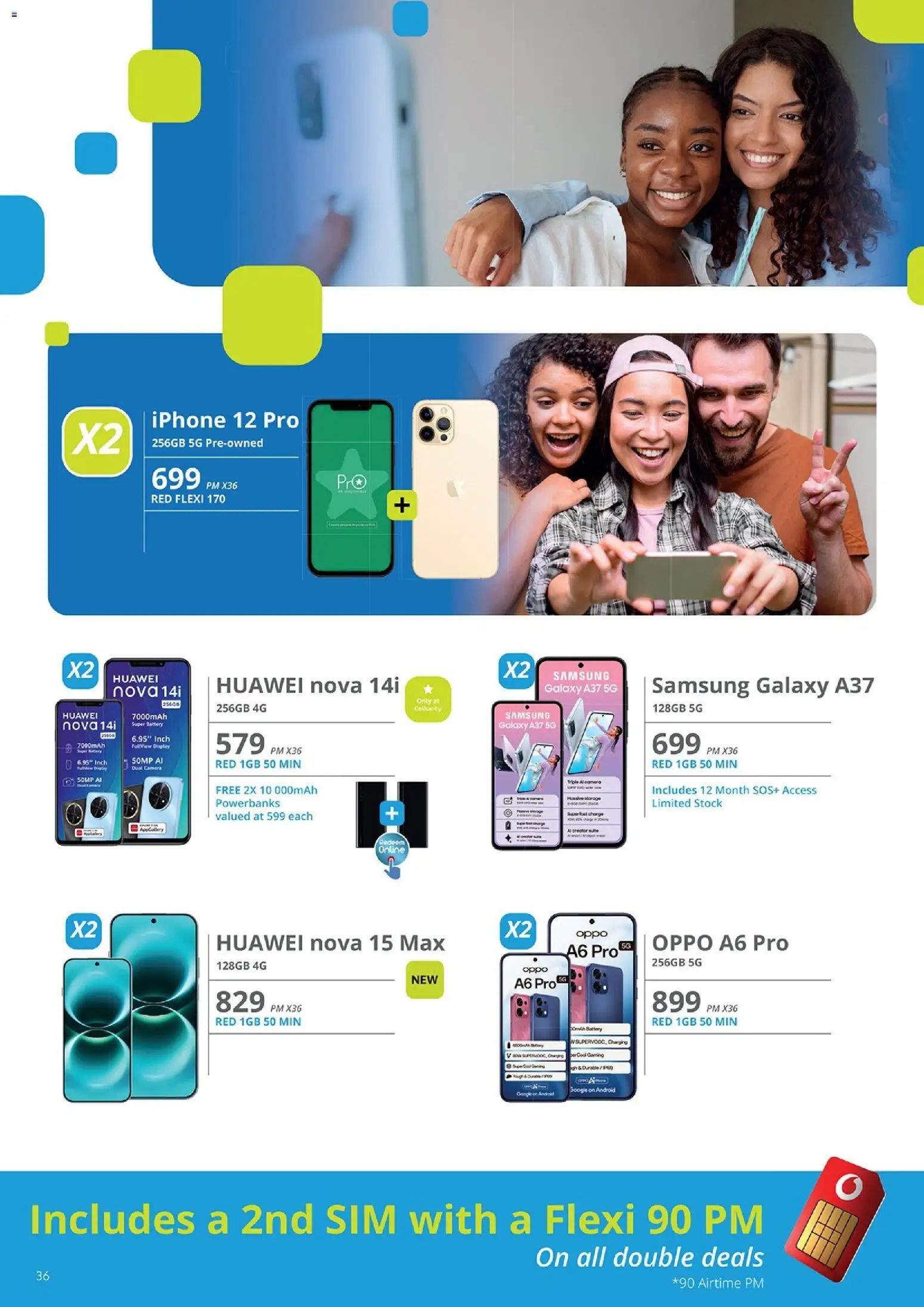 New Cellucity catalogue – valid from 09.06.2026 | Page: 38 | Products: Sim, Camera, Battery, Stock