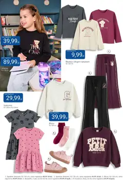 Pogląd oferty "Smyk gazetka" - ważna od 28.07.2026 | Strona: 50 | Produkty: Bluzka, Spodnie, Sukienka