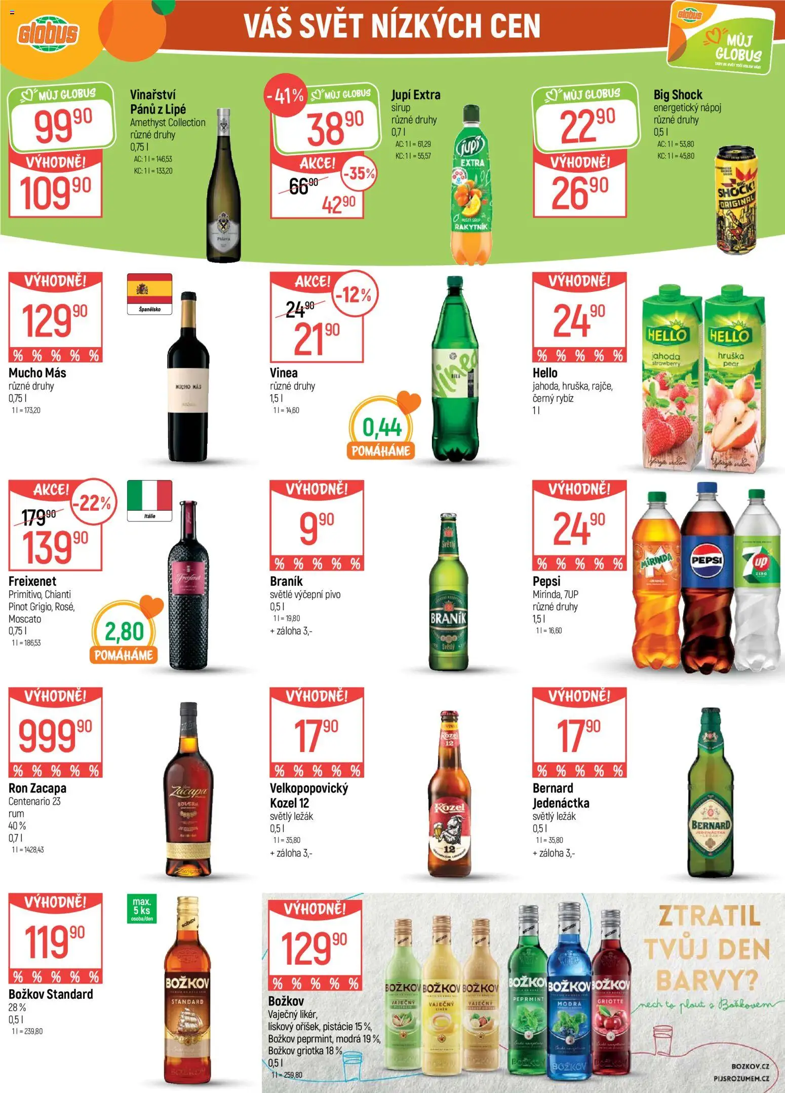 Globus leták - Liberec od 06.05.2026 | Strana: 28 | Produkty: Pistácie, Sirup, Griotka, Big Shock