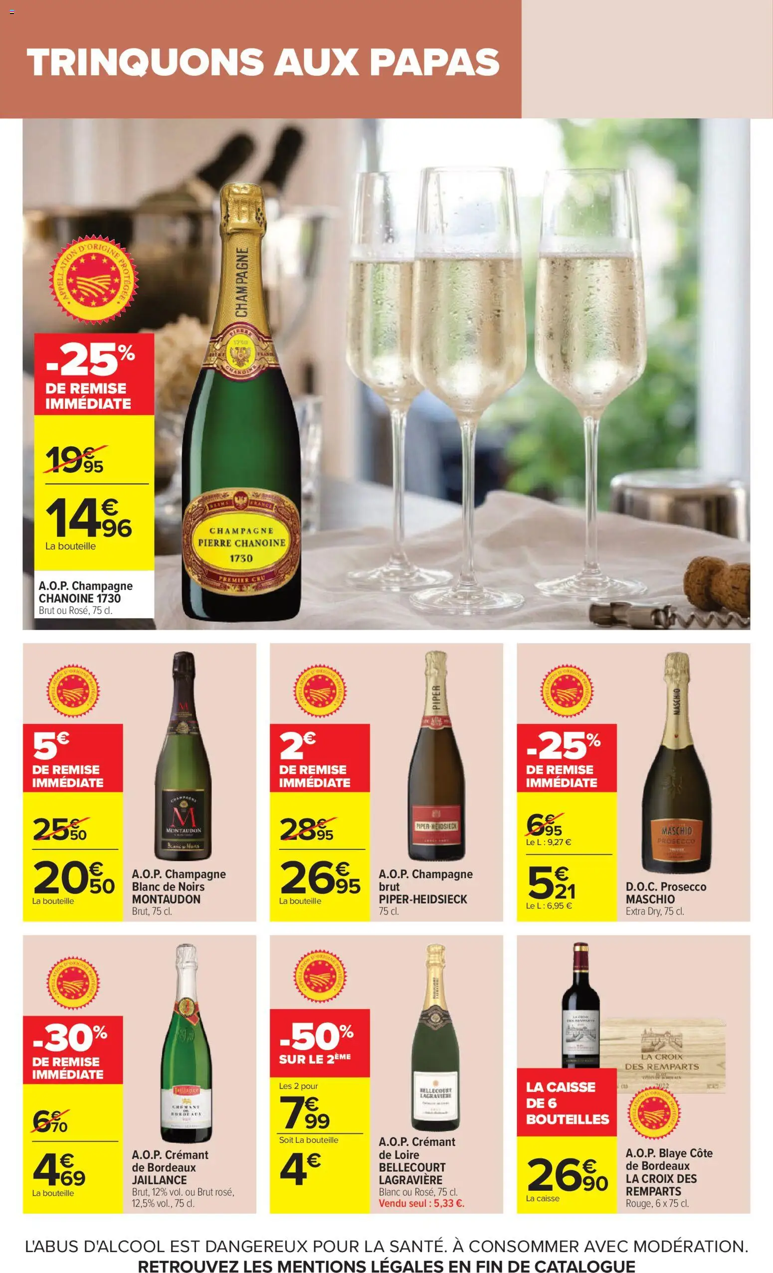{H1} | Page: 24 | Produits: Champagne, Crémant, Prosecco