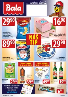 Náhled letáku BALA velký leták od 02.09.2026