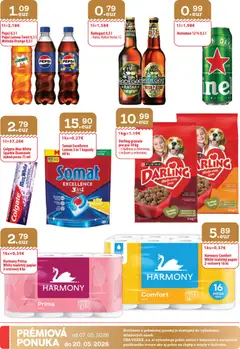CBA Verex leták platný od 07.05.2026 | Strana: 32 | Produkty: Darling granule, Toaletný papier, Zubná pasta, Pepsi